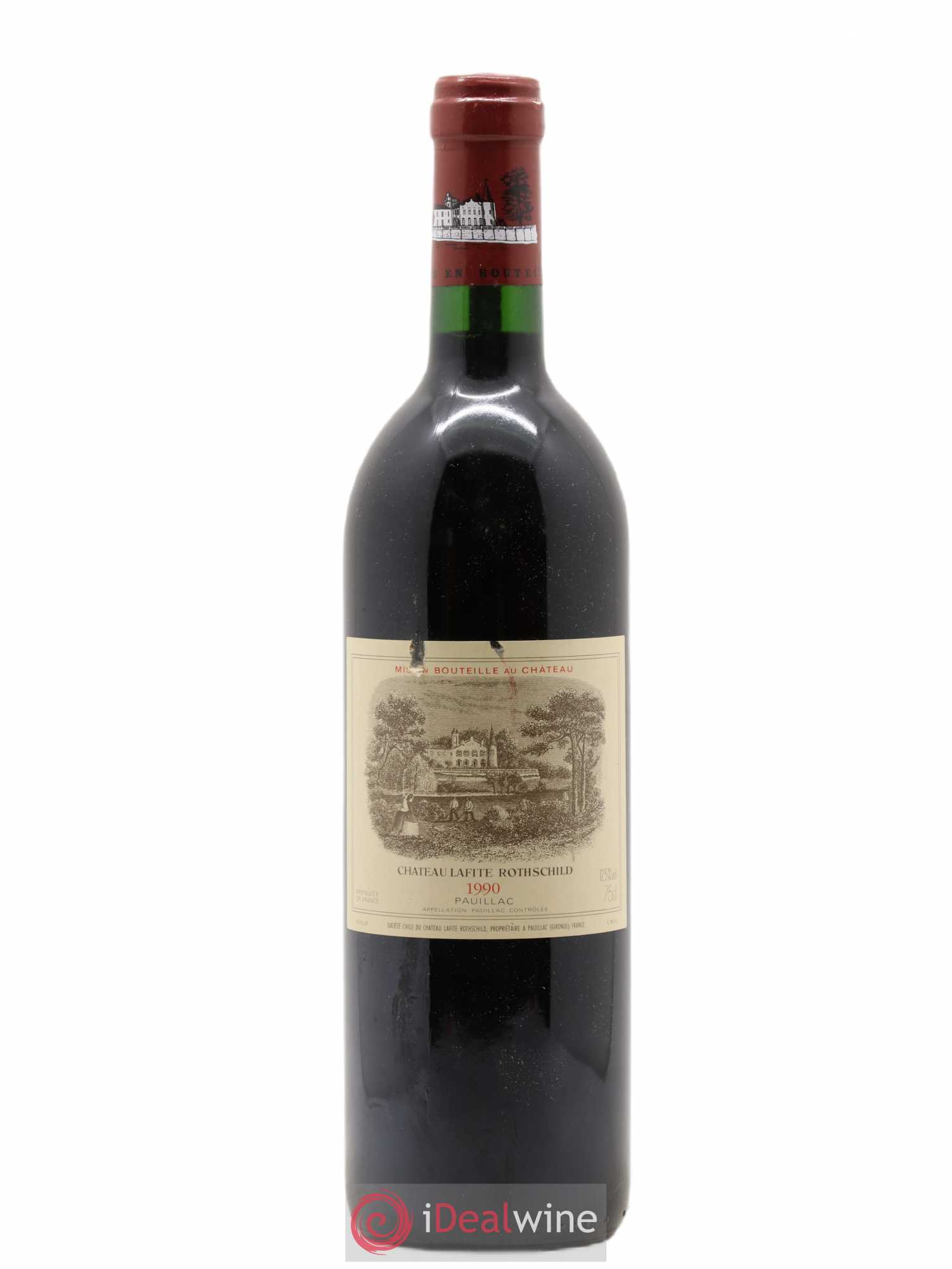 Château Lafite Rothschild 1er Grand Cru Classé 1990 - Lot de 1 bouteille - 0