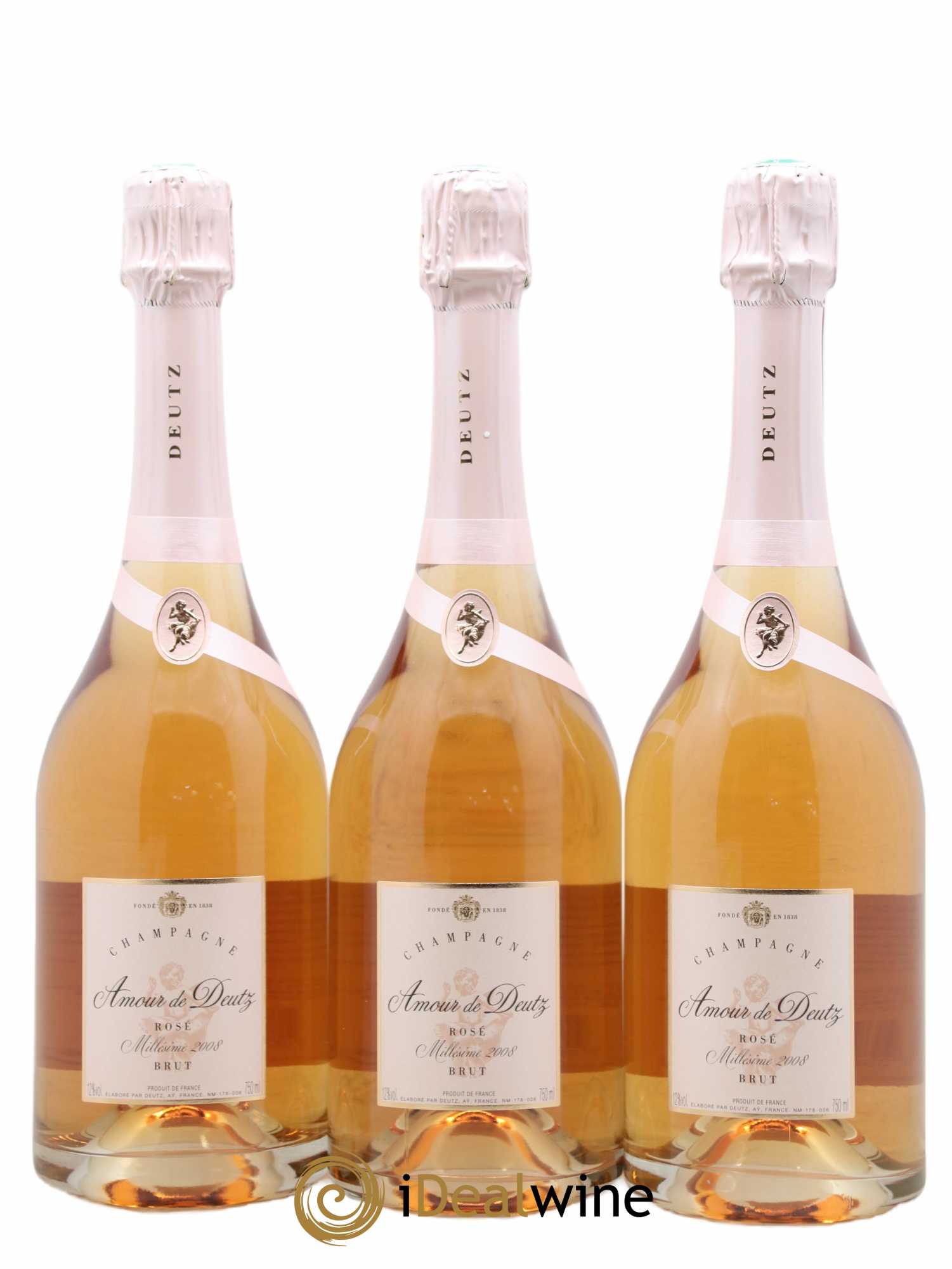 Amour de Deutz Brut Deutz 2008 - Lot de 3 bouteilles - 0