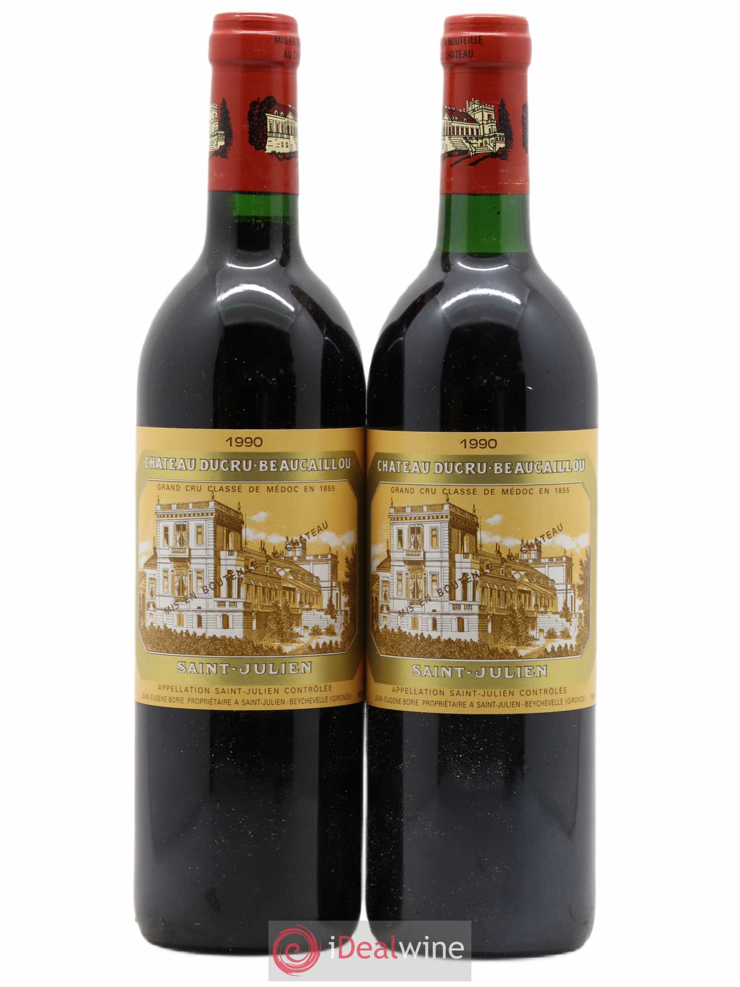 Château Ducru Beaucaillou 2ème Grand Cru Classé 1990 - Lot de 2 bouteilles - 0