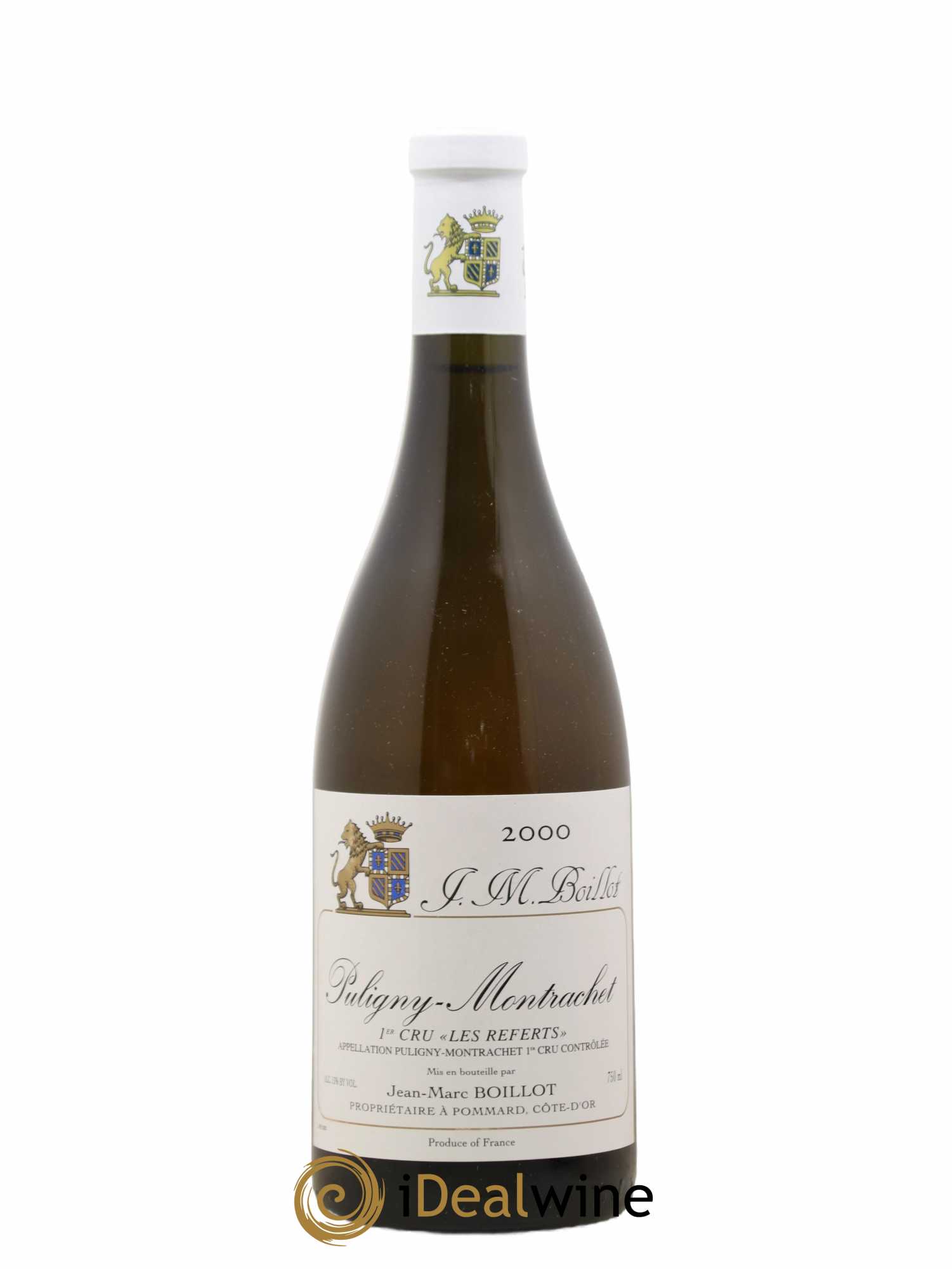 Puligny-Montrachet 1er Cru Les Referts Jean-Marc Boillot 2000 - Lot de 1 bouteille - 0