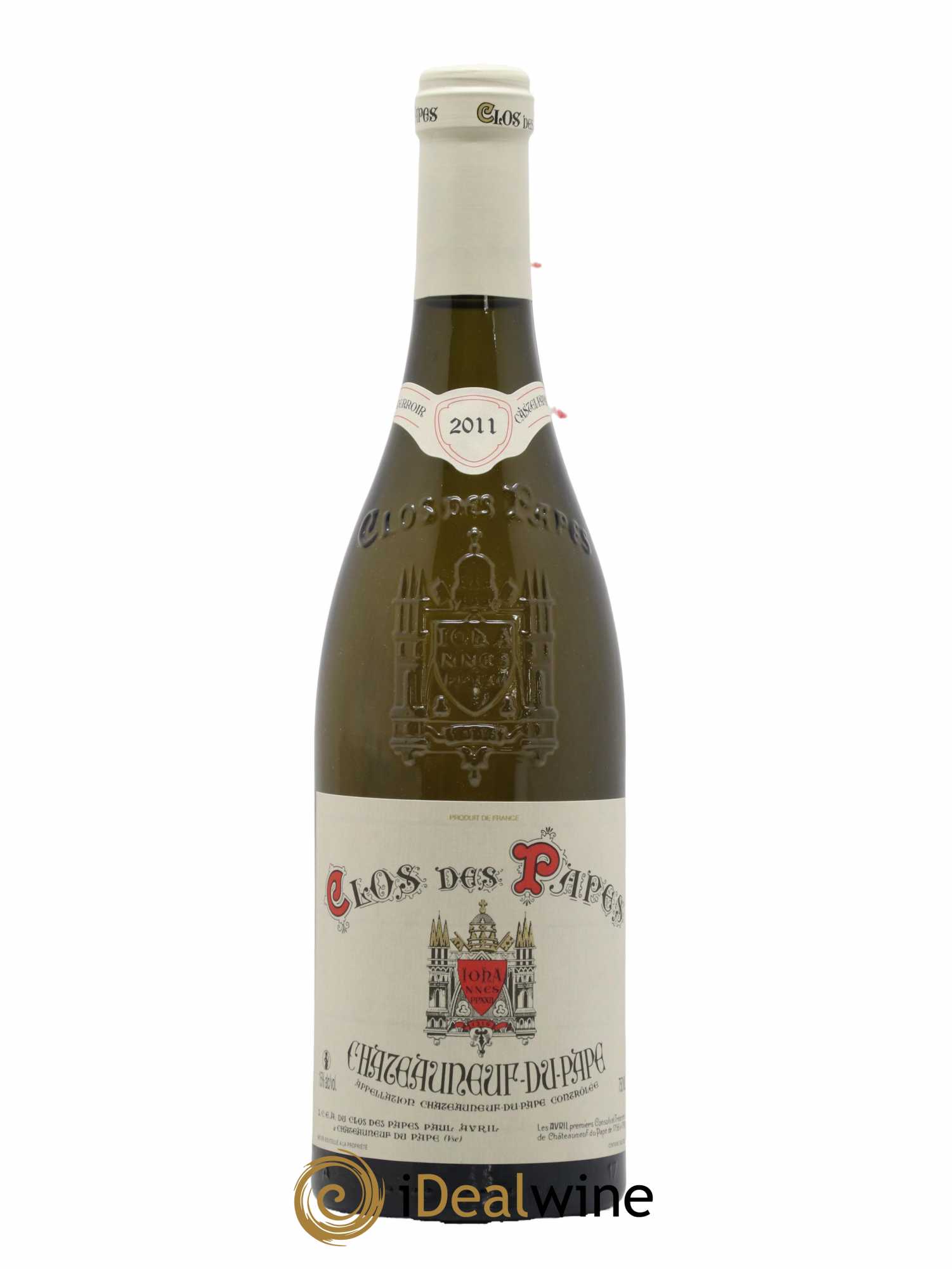 Châteauneuf-du-Pape Clos des Papes - Paul Avril 2011 - Lot de 1 bouteille - 0