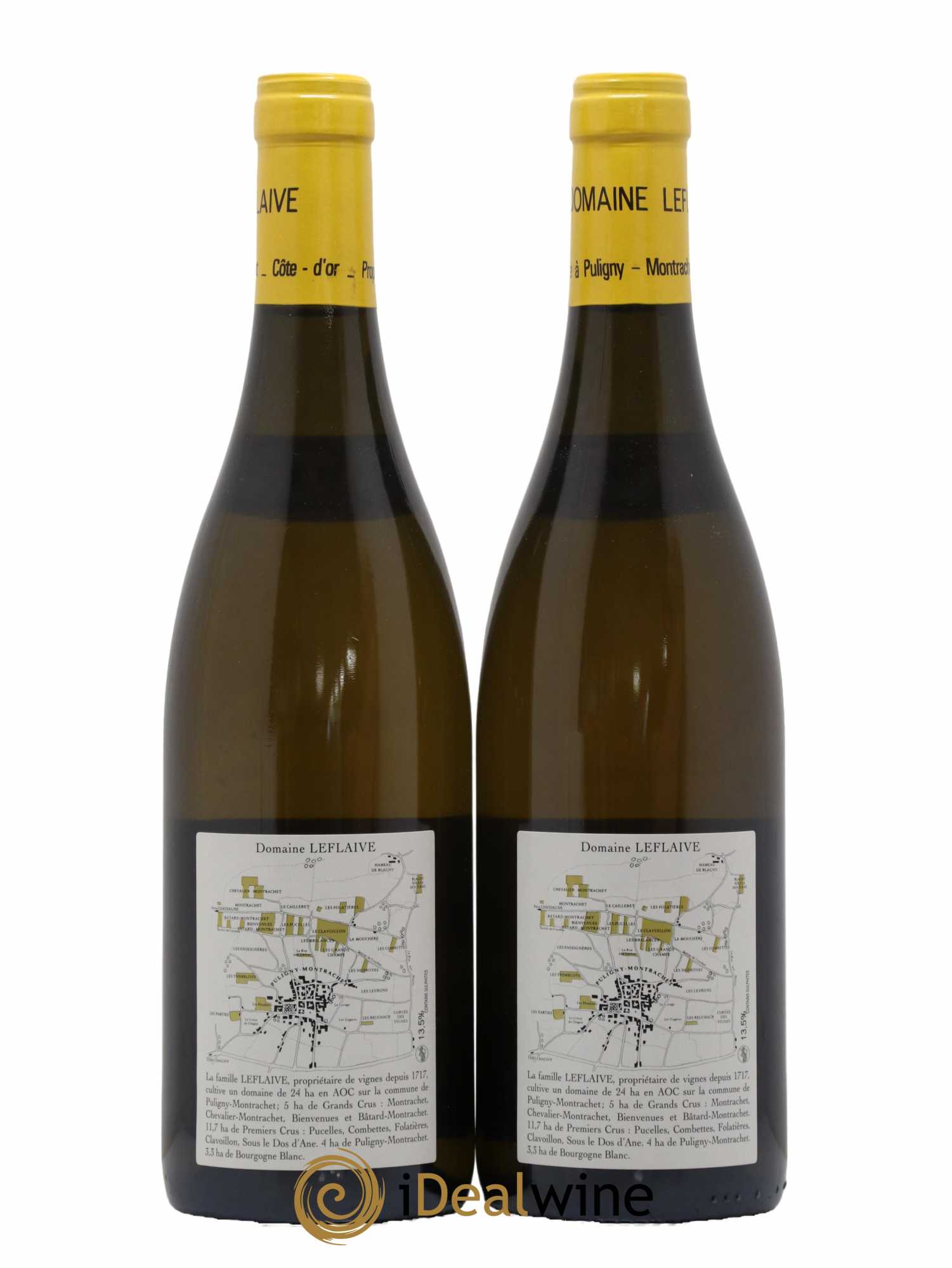 Puligny-Montrachet 1er Cru Clavoillon Leflaive (Domaine) 2007 - Lot de 2 bouteilles - 1