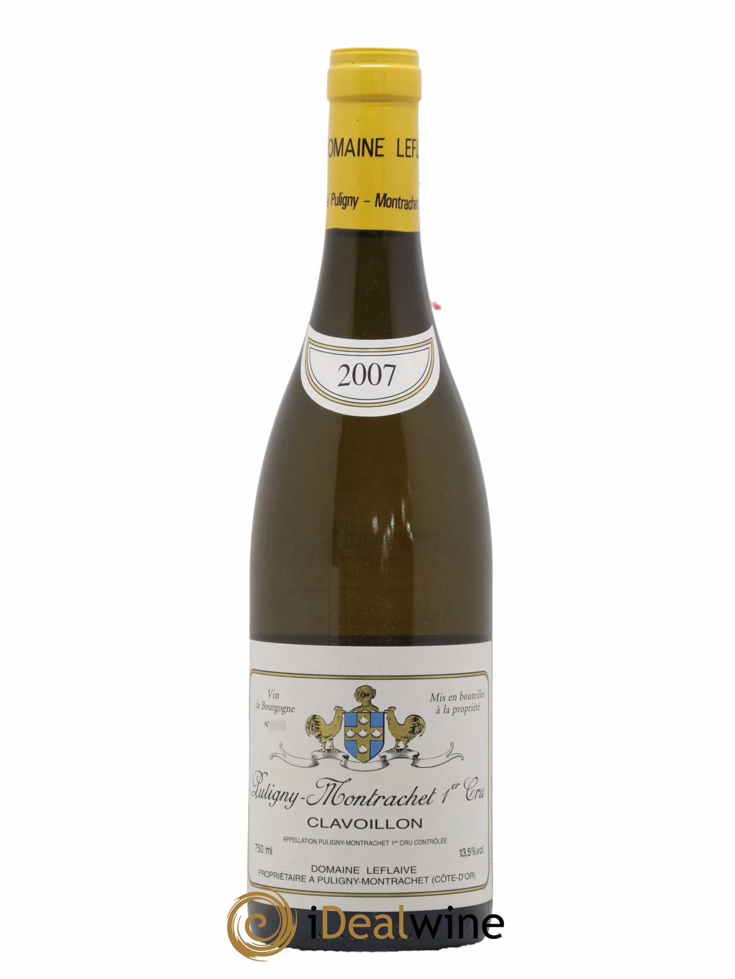Puligny-Montrachet 1er Cru Clavoillon Leflaive (Domaine) 2007 - Lot de 1 bouteille - 0