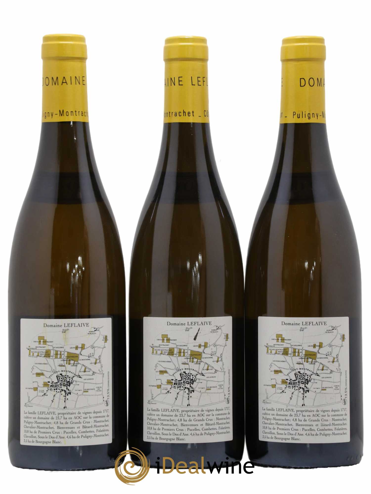 Puligny-Montrachet 1er Cru Les Combettes Leflaive (Domaine) 2005 - Lot de 3 bouteilles - 1