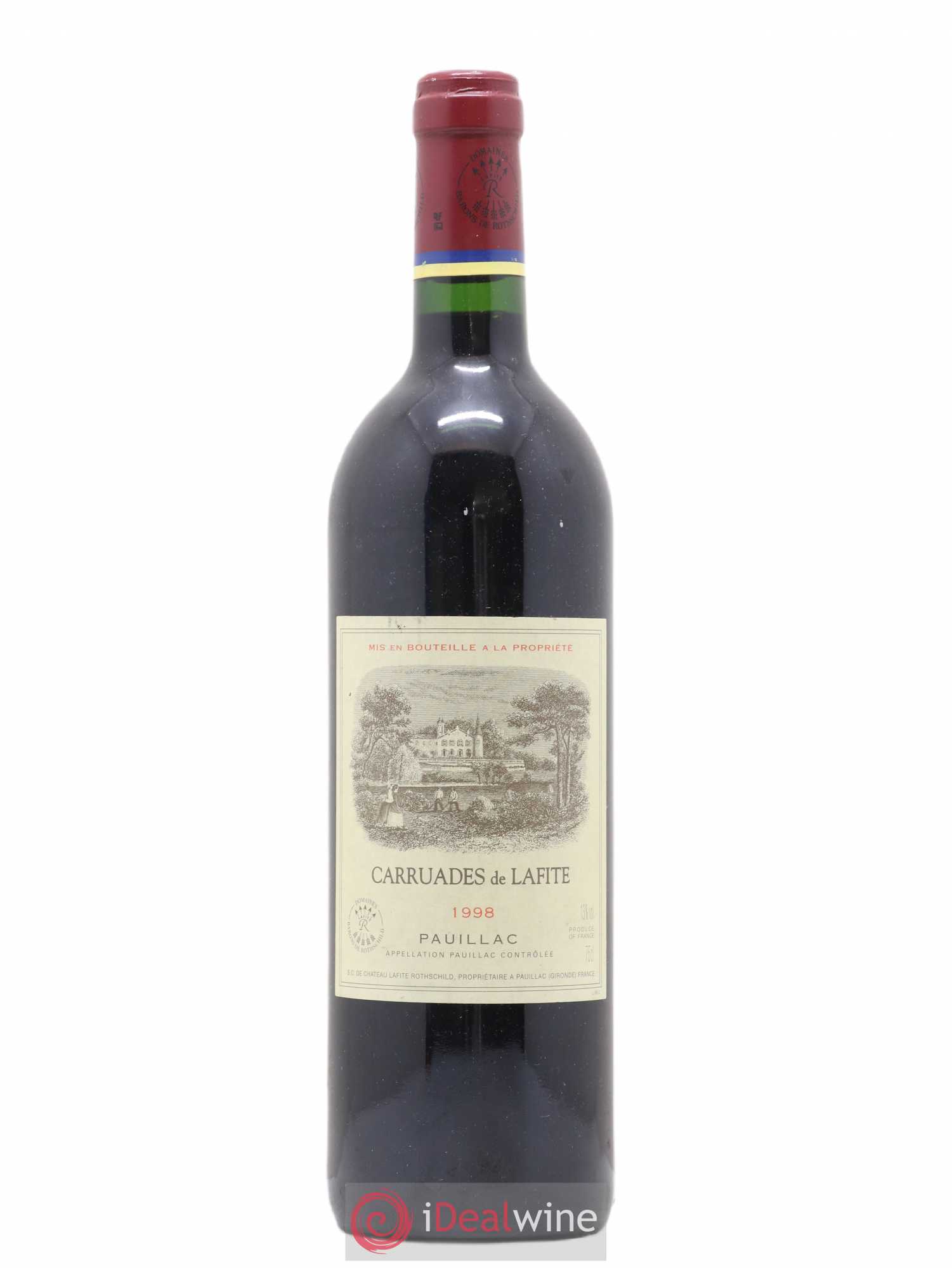 Carruades de Lafite Rothschild Second Vin 1998 - Lot de 1 bouteille - 0