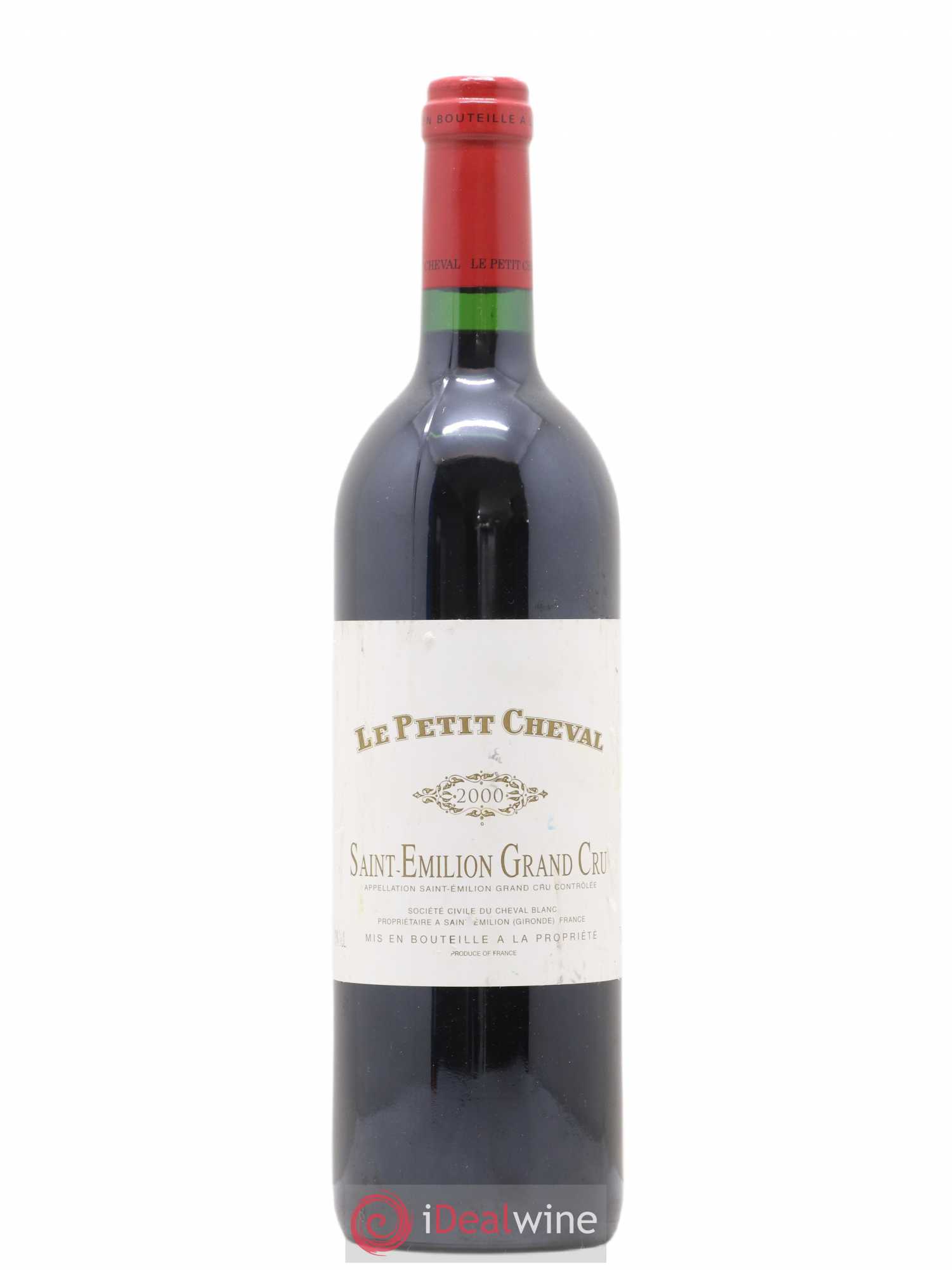 Le Petit Cheval Second Vin 2000 - Lot de 1 bouteille - 0