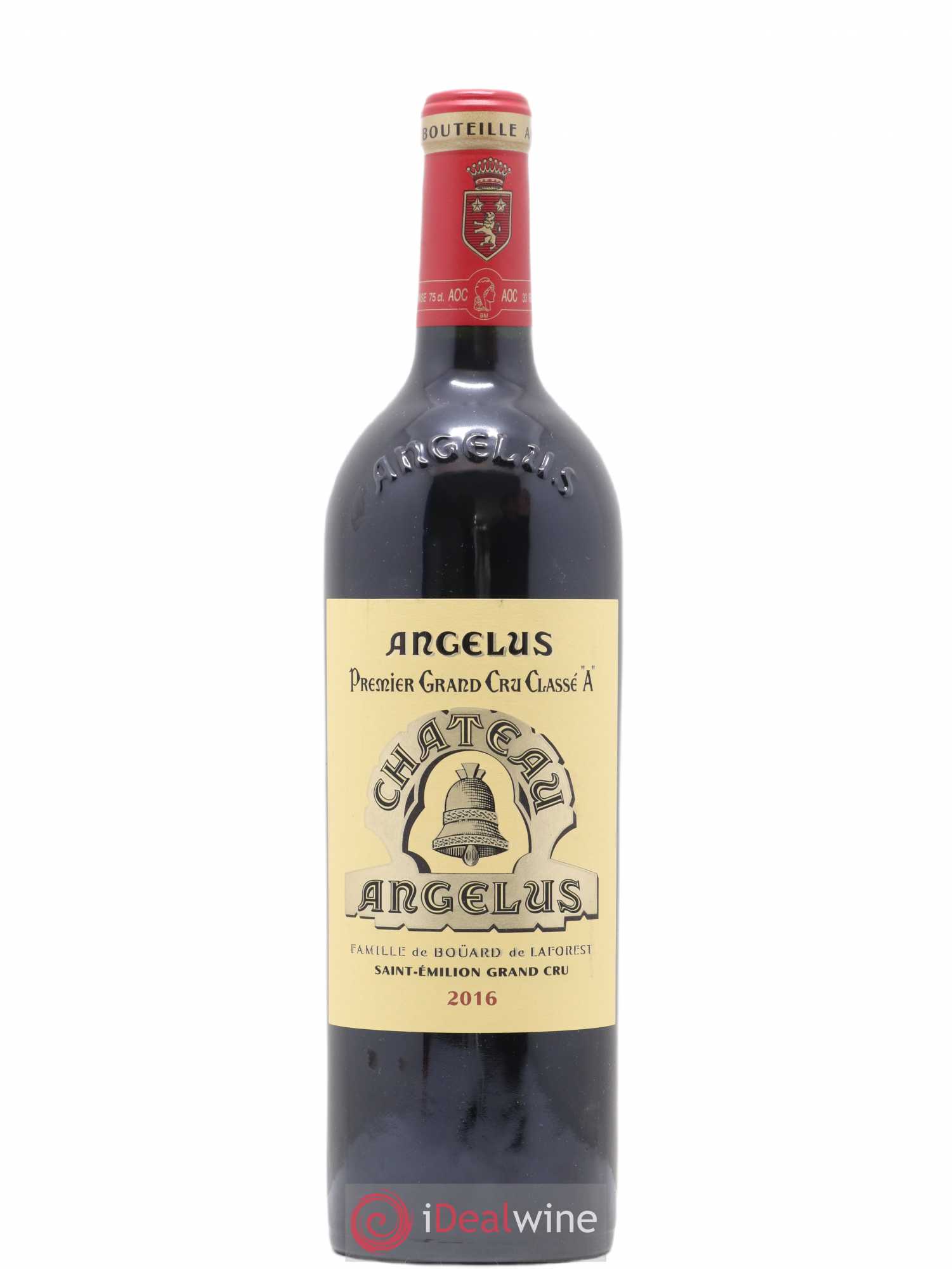 Château Angélus 1er Grand Cru Classé A 2016 - Lot de 1 bouteille - 0
