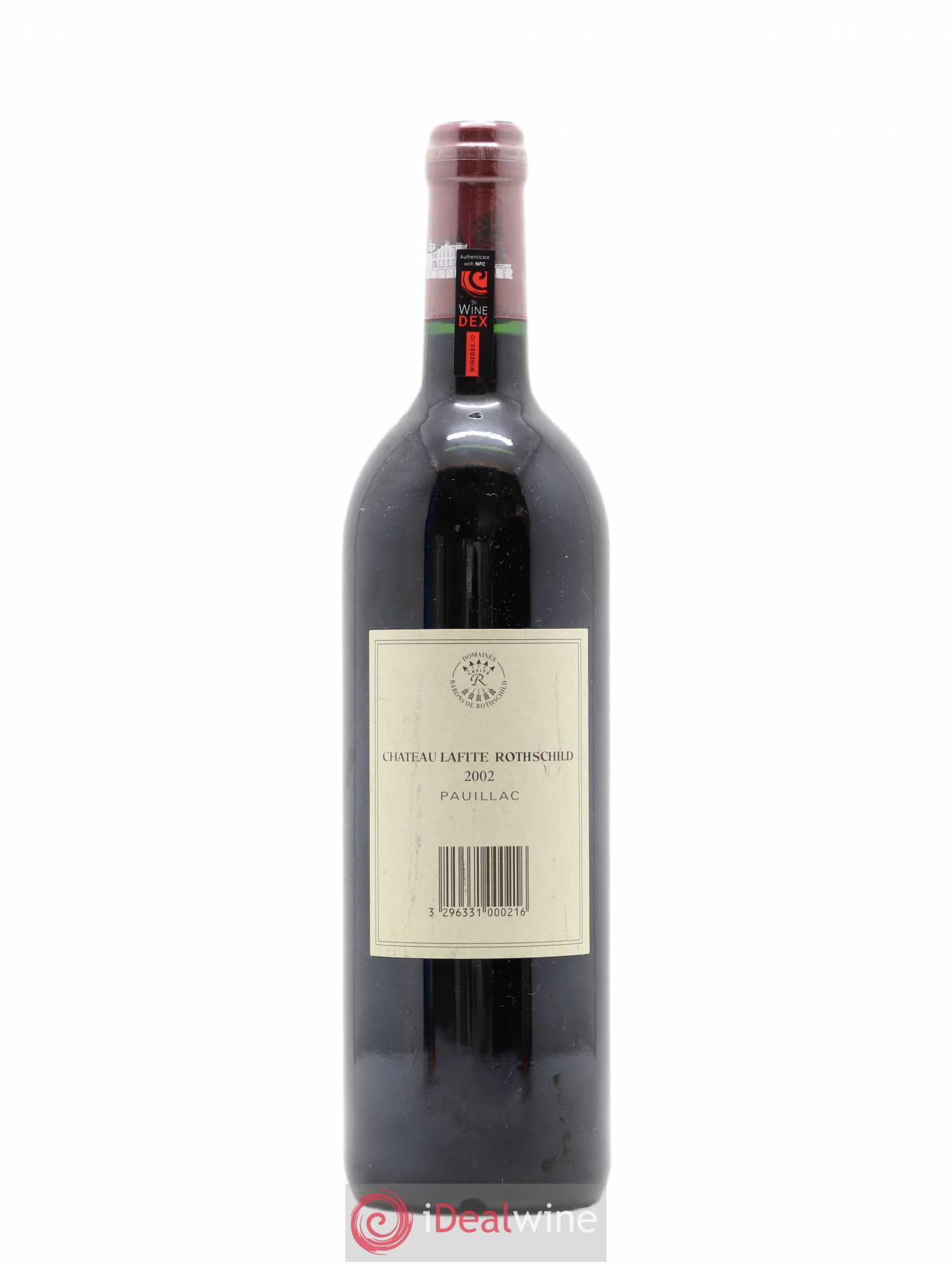 Château Lafite Rothschild 1er Grand Cru Classé 2002 - Lot de 1 bouteille - 1