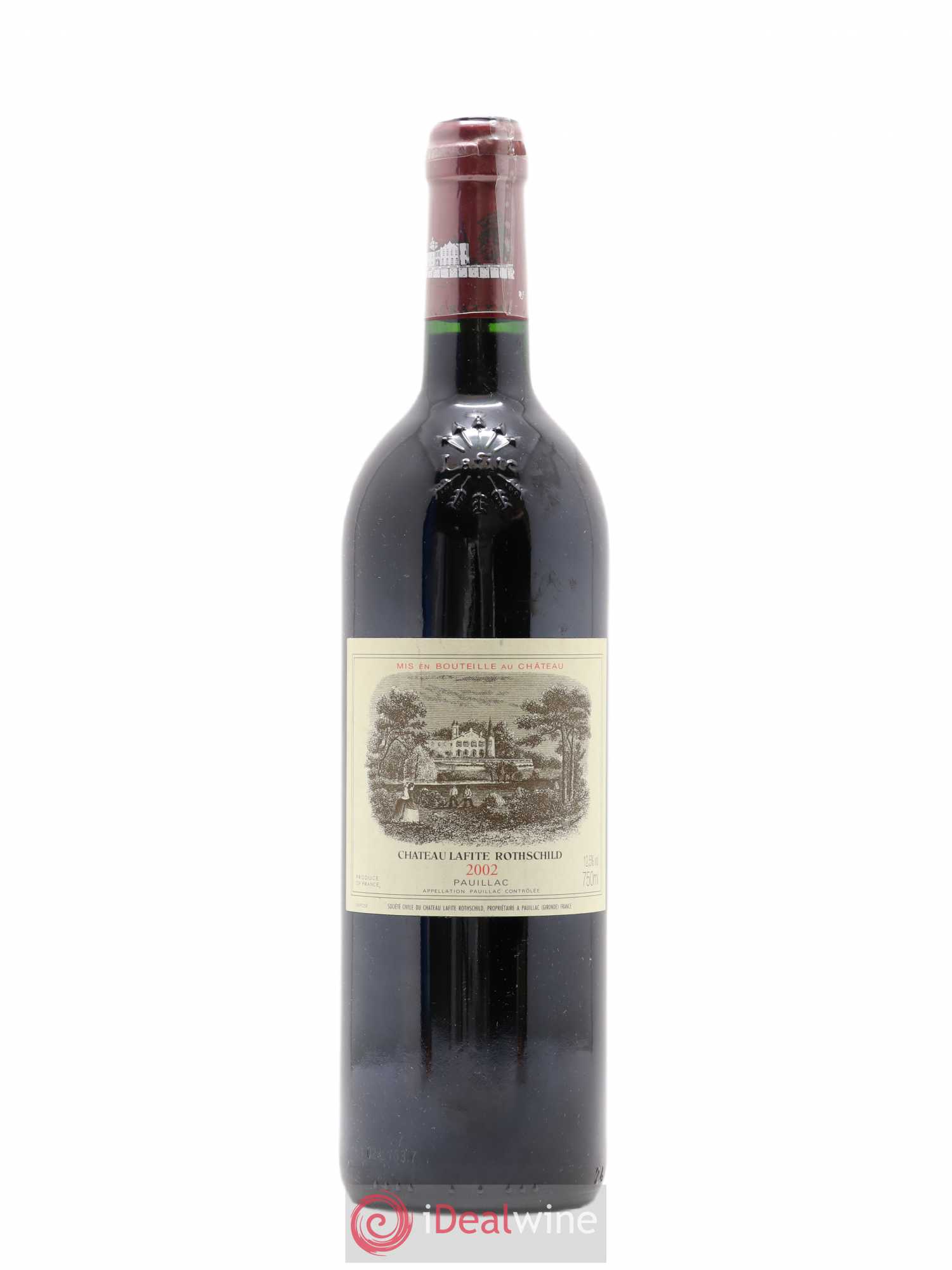 Château Lafite Rothschild 1er Grand Cru Classé 2002 - Lot de 1 bouteille - 0