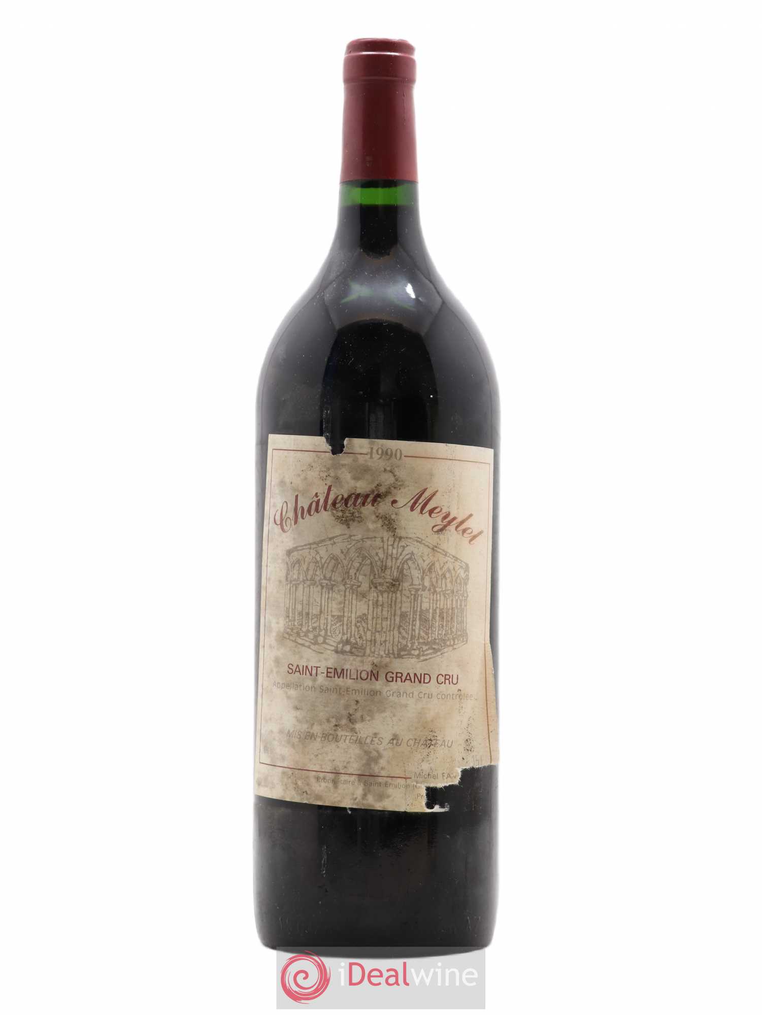 Saint-Émilion Grand Cru Château Meylet 1990 - Lot de 1 magnum - 0