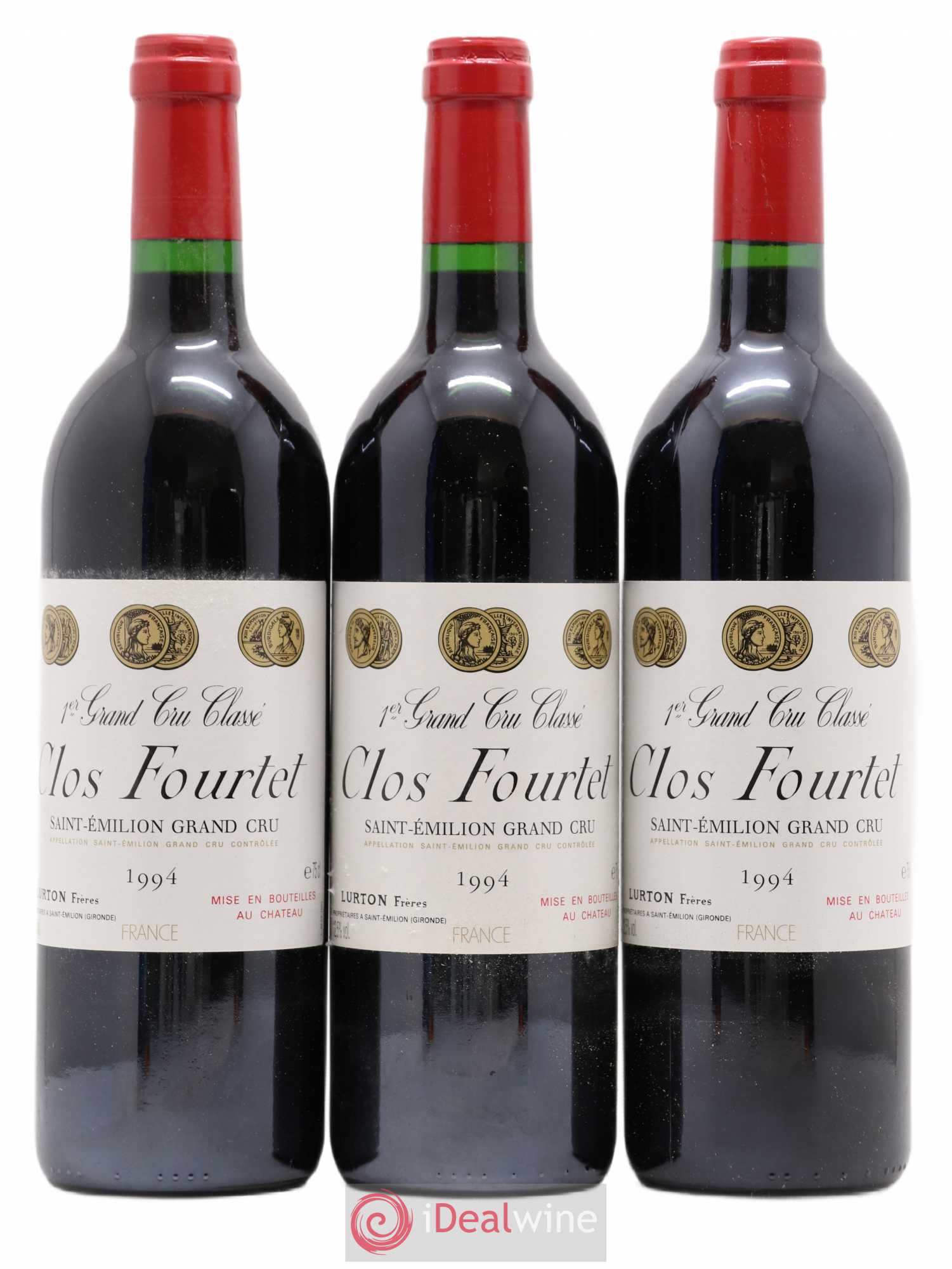 Clos Fourtet 1er Grand Cru Classé B 1994 - Lot de 12 bouteilles - 2