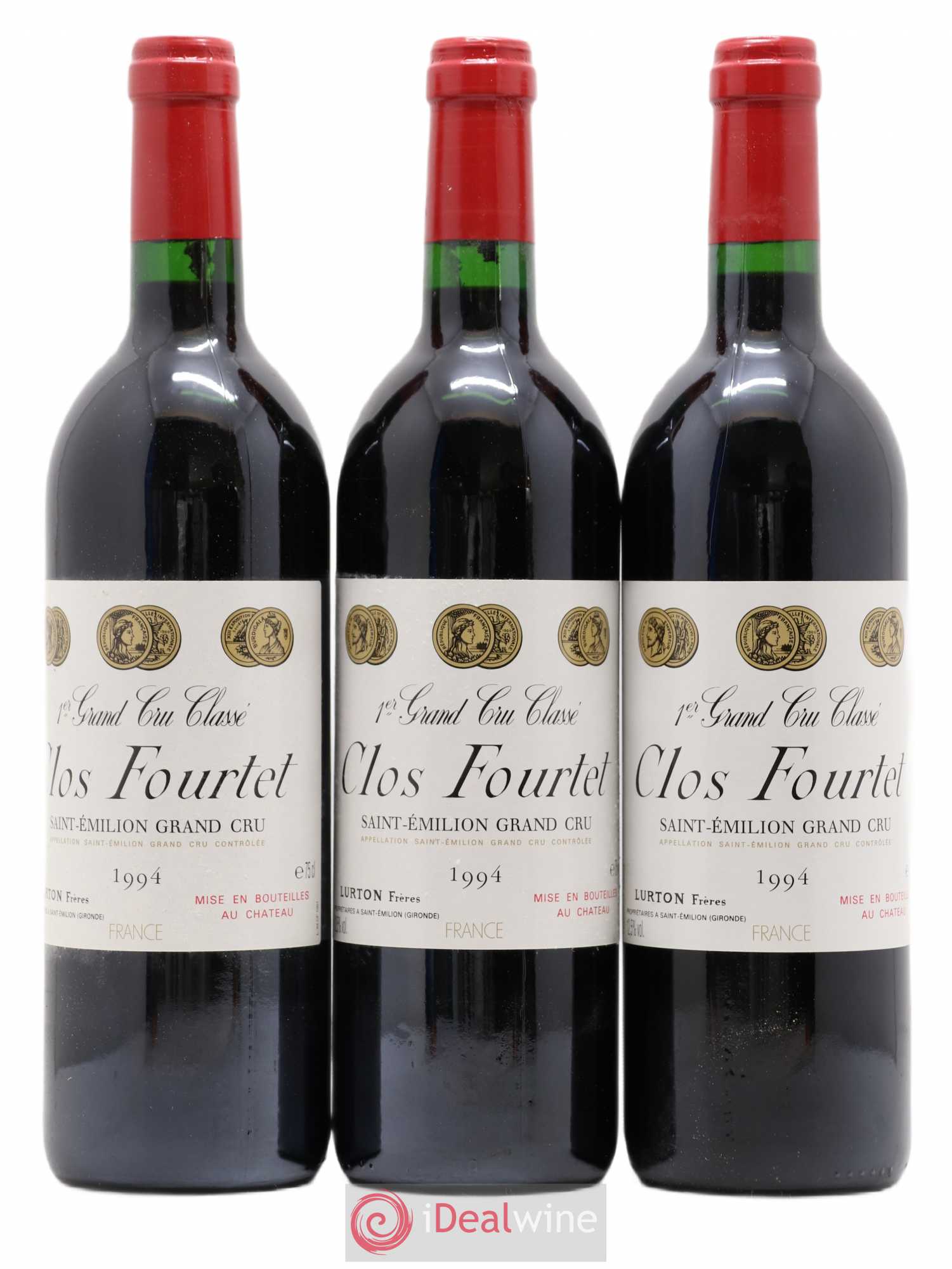 Clos Fourtet 1er Grand Cru Classé B 1994 - Lot de 12 bouteilles - 3