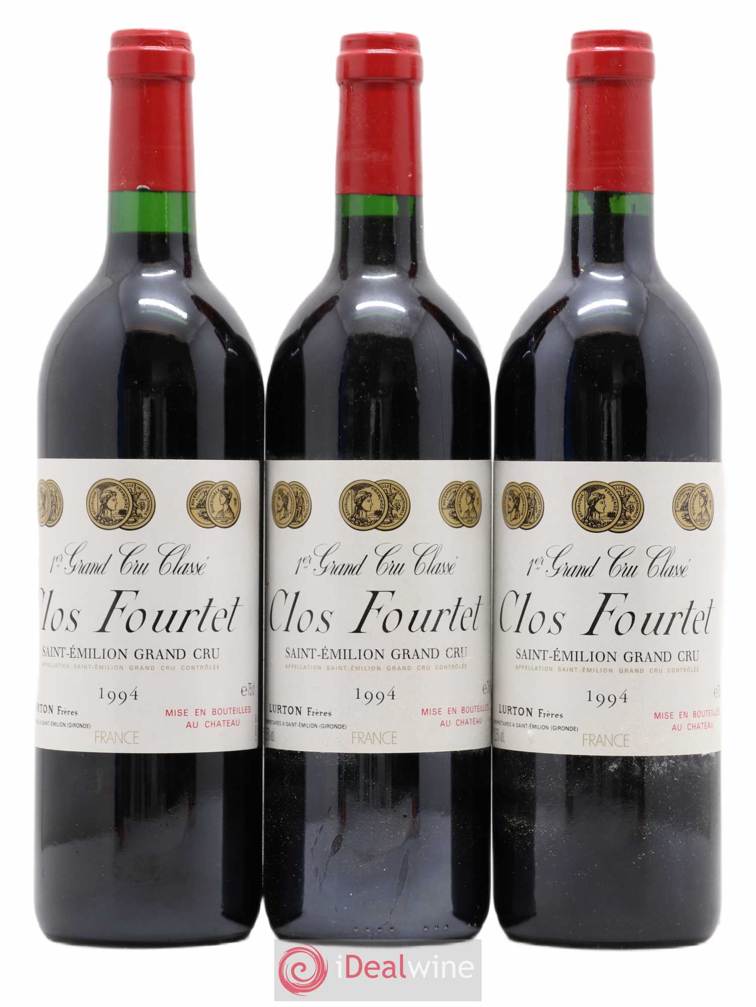 Clos Fourtet 1er Grand Cru Classé B 1994 - Lot de 12 bouteilles - 4