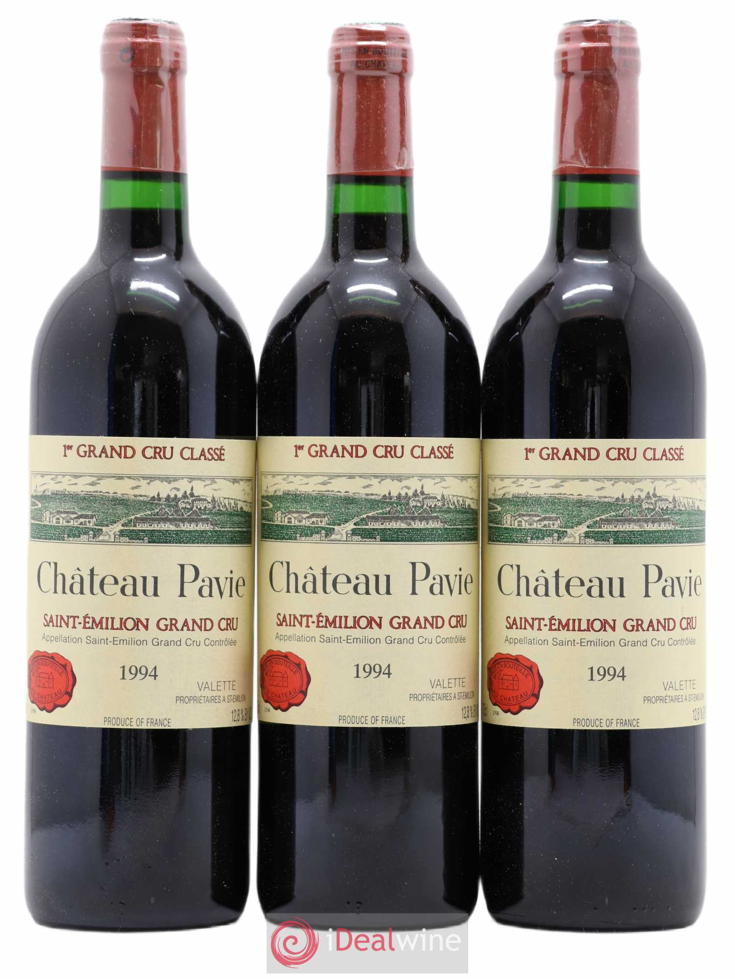 Château Pavie 1er Grand Cru Classé A 1994 - Lot de 12 bouteilles - 1