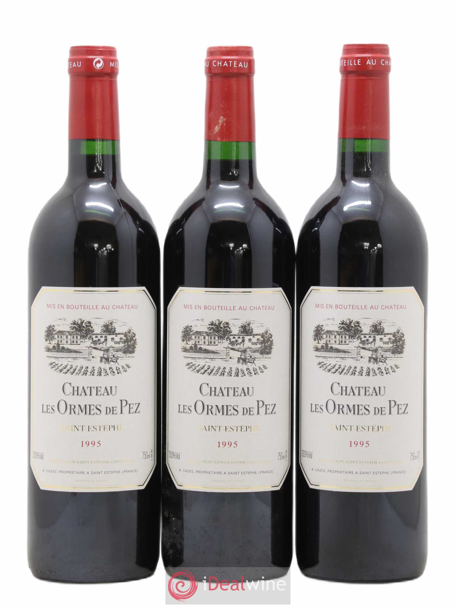 Château les Ormes de Pez 1995 - Lot de 12 bouteilles - 2