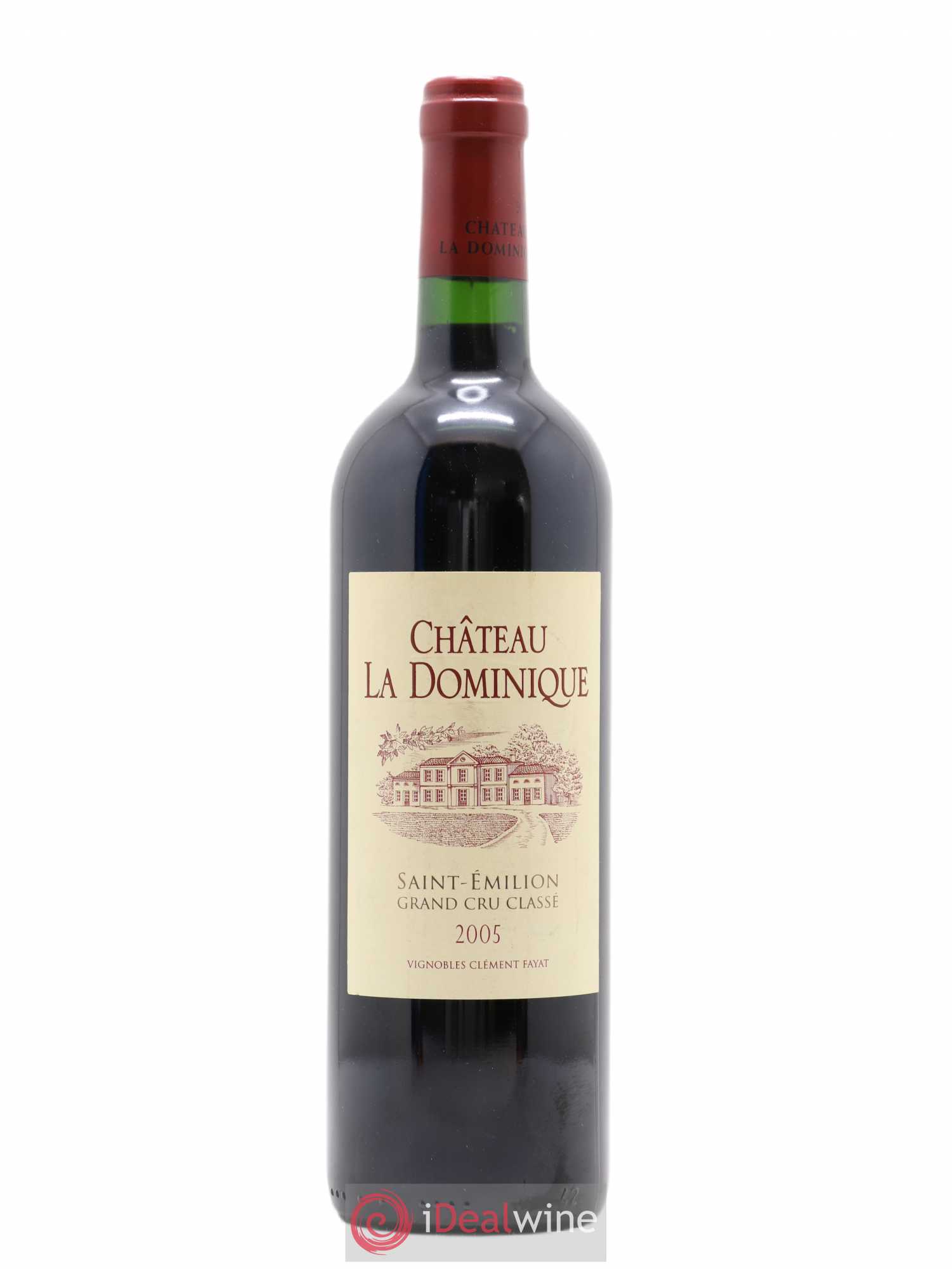 Château la Dominique Grand Cru Classé 2005 - Lot de 1 bouteille - 0