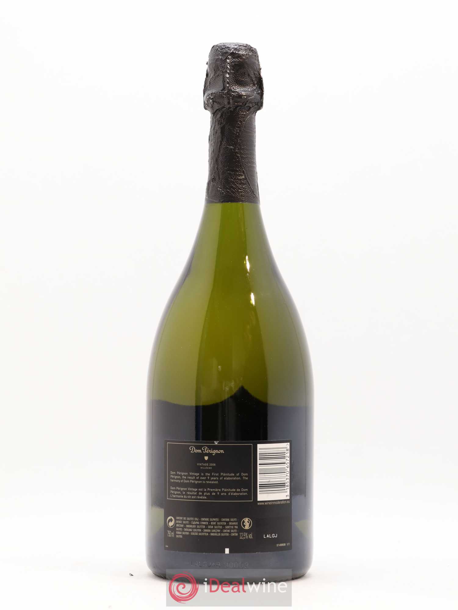 Brut Dom Pérignon 2008 - Lot de 1 bouteille - 1