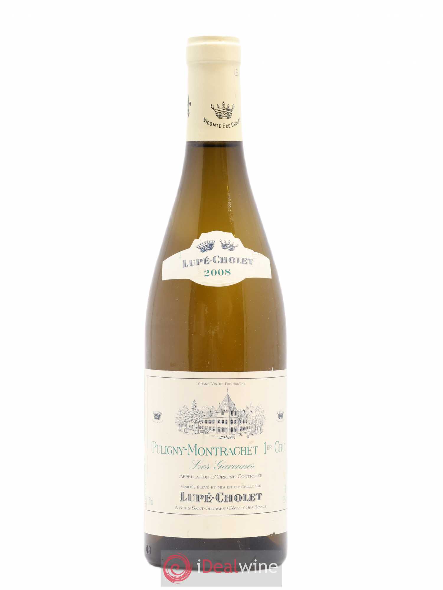 Puligny-Montrachet 1er Cru Les Garennes Lupé-Cholet 2008 - Posten von 1 Flasche - 0