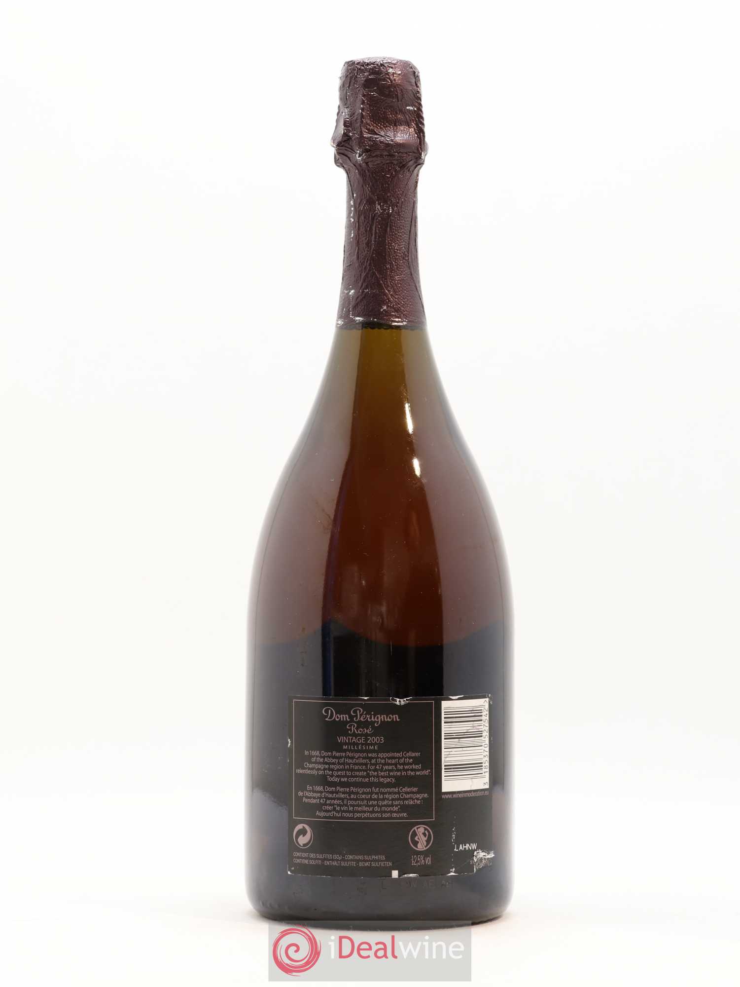 Brut Dom Pérignon 2003 - Lot de 1 bouteille - 1