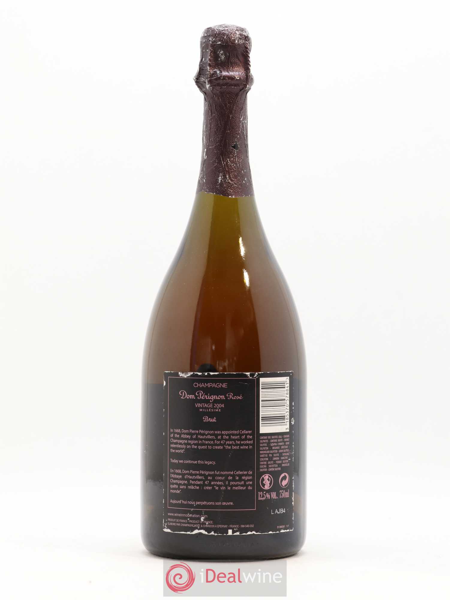 Brut Dom Pérignon 2004 - Lot de 1 bouteille - 1