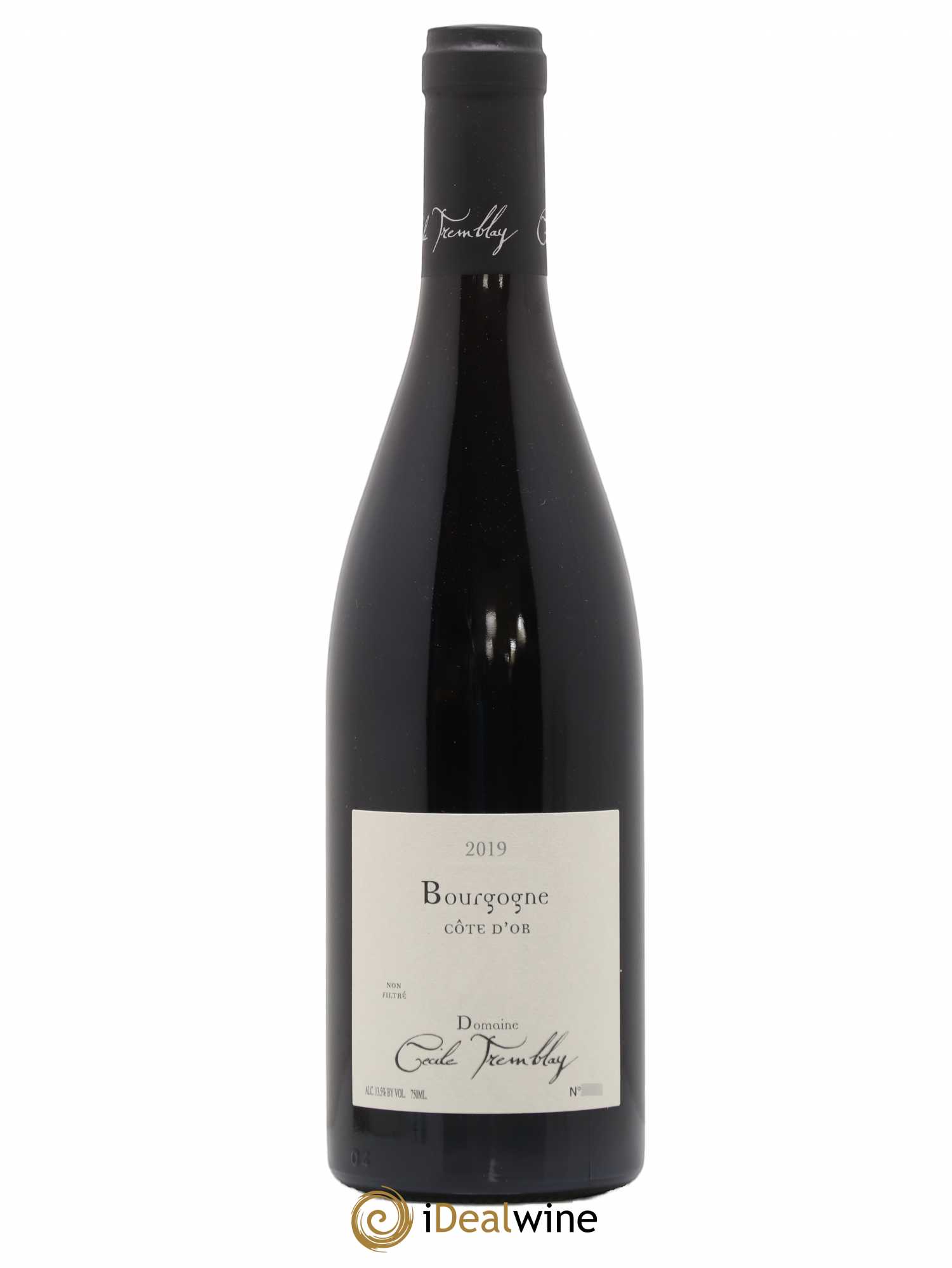 Bourgogne Côte-d'Or Cécile Tremblay 2019 - Lot de 1 bouteille - 0