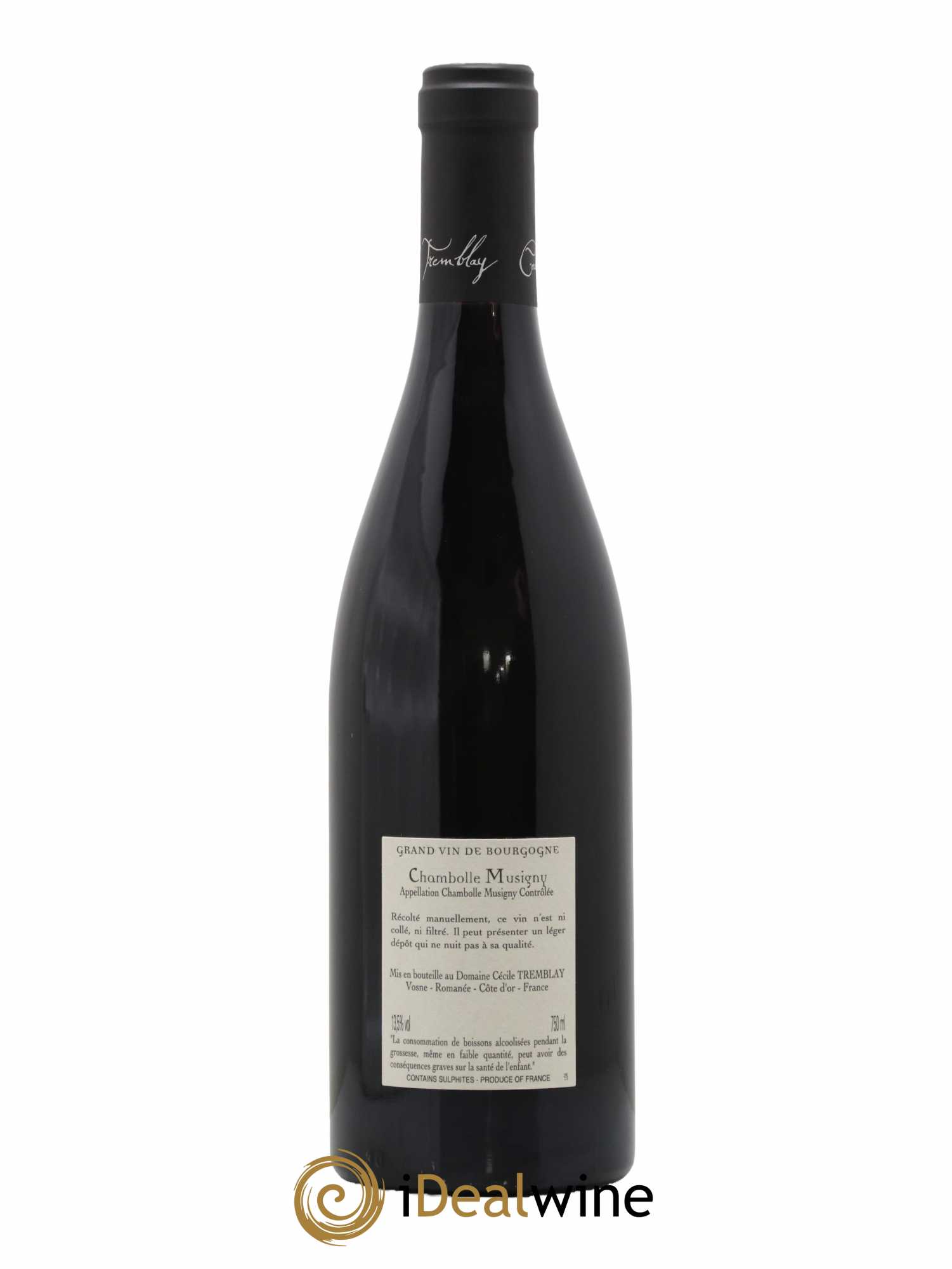 Chambolle-Musigny Les Cabottes Cécile Tremblay 2020 - Lot of 1 bottle - 1