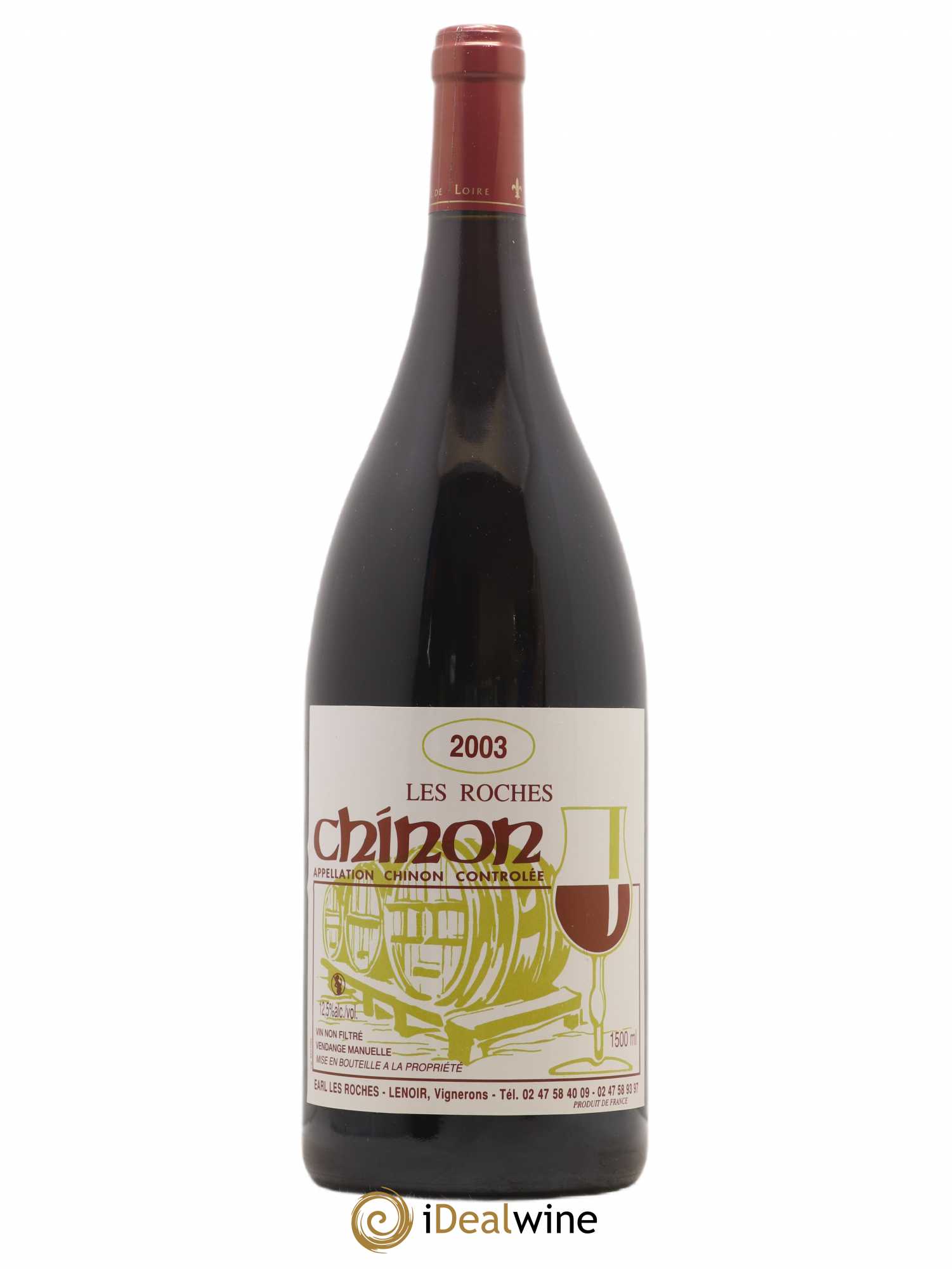 Chinon Les Roches Lenoir (Domaine) 2003 - Lot de 1 magnum - 0