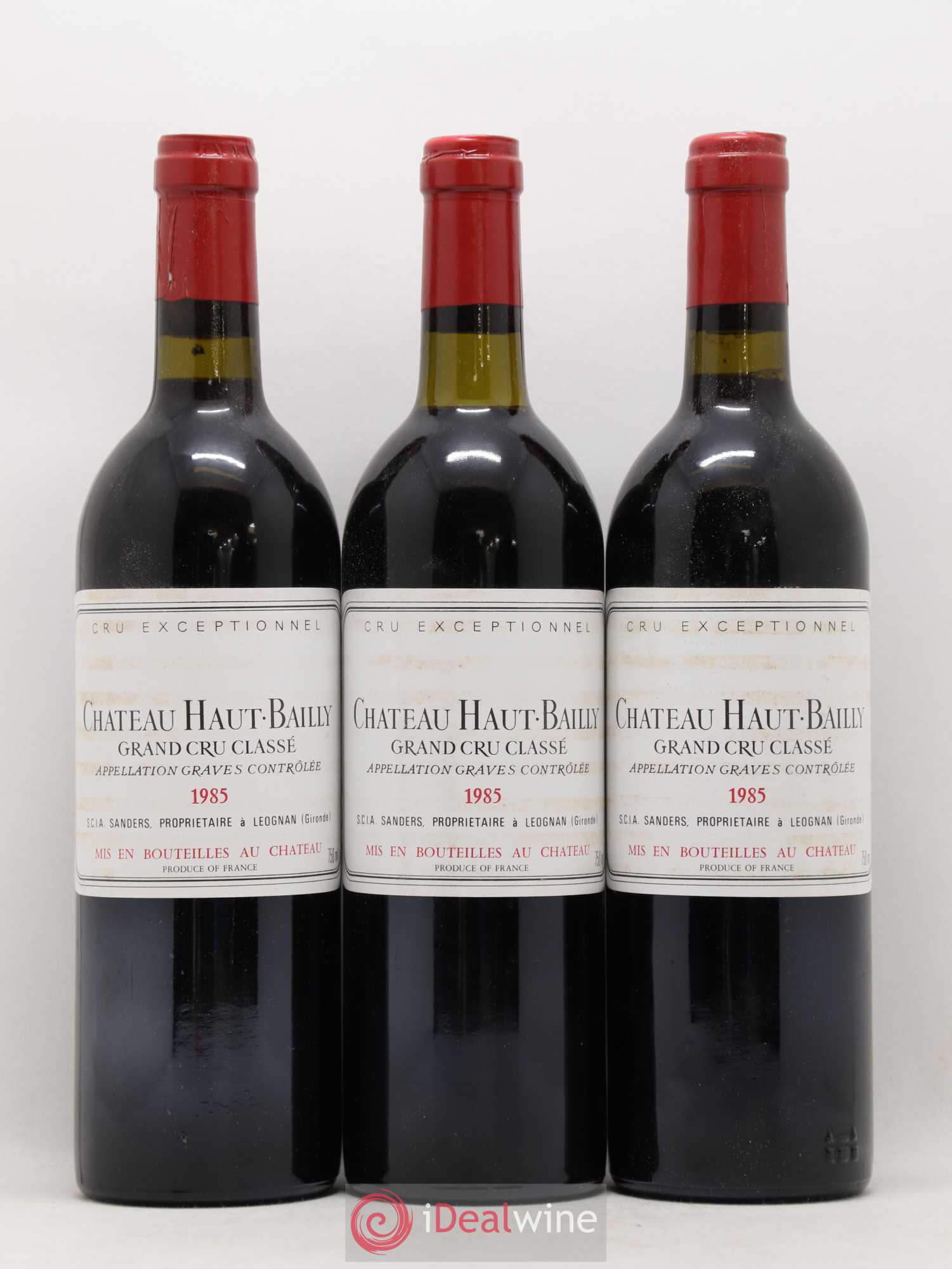 Château Haut-Bailly Cru Classé de Graves 1985 - Lot de 12 bouteilles - 3