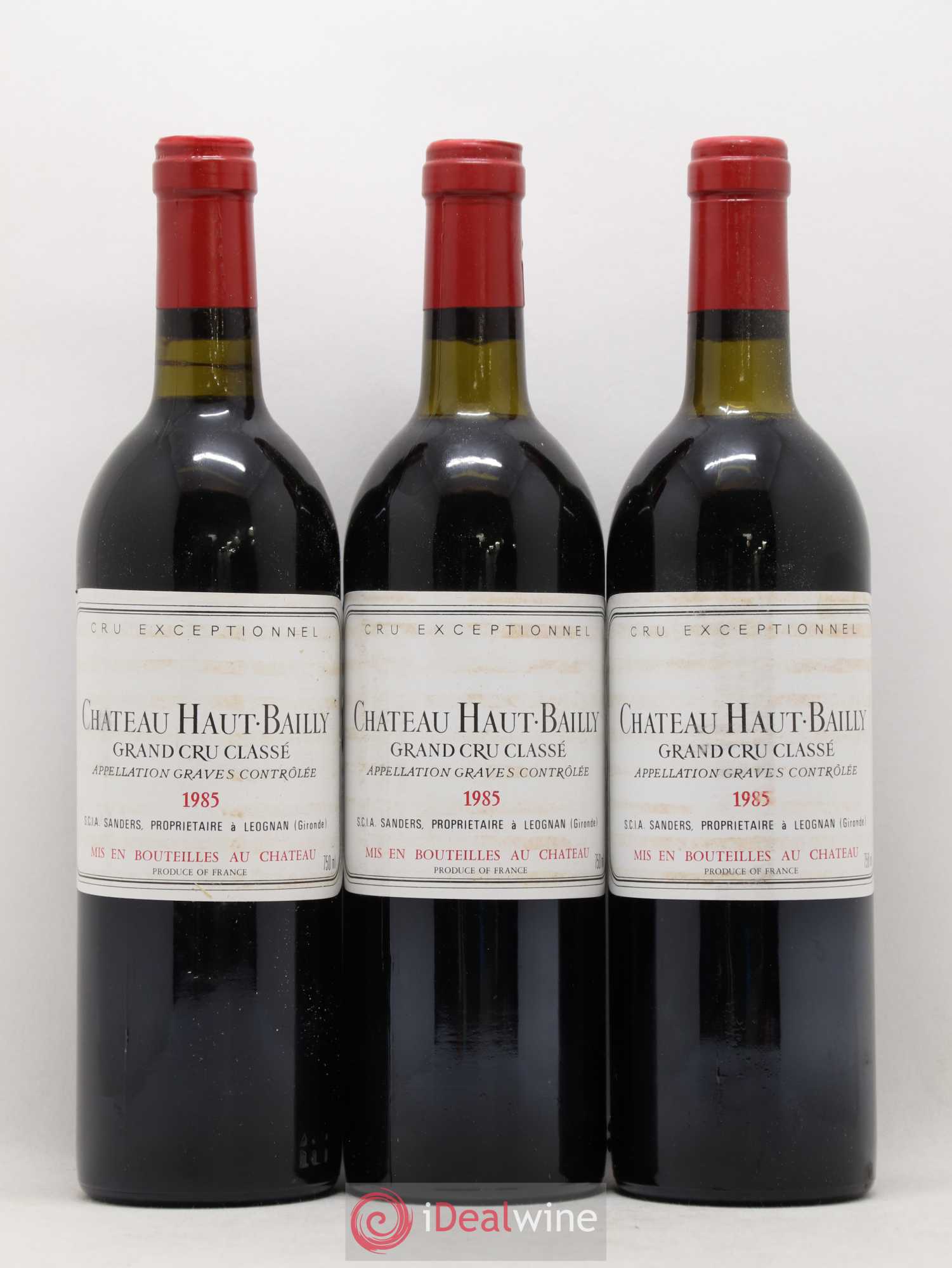 Château Haut-Bailly Cru Classé de Graves 1985 - Lot de 12 bouteilles - 4