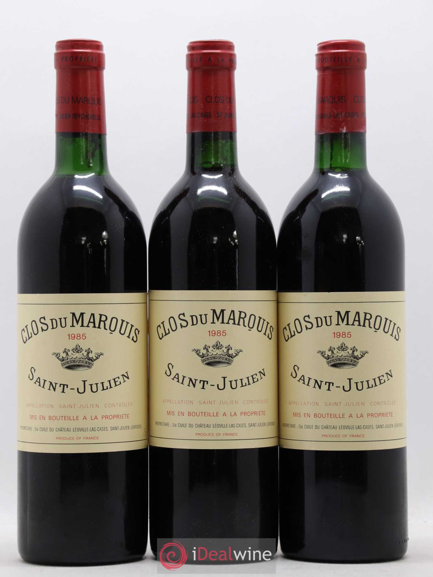 Clos du Marquis 1985 - Lot de 12 bouteilles - 4