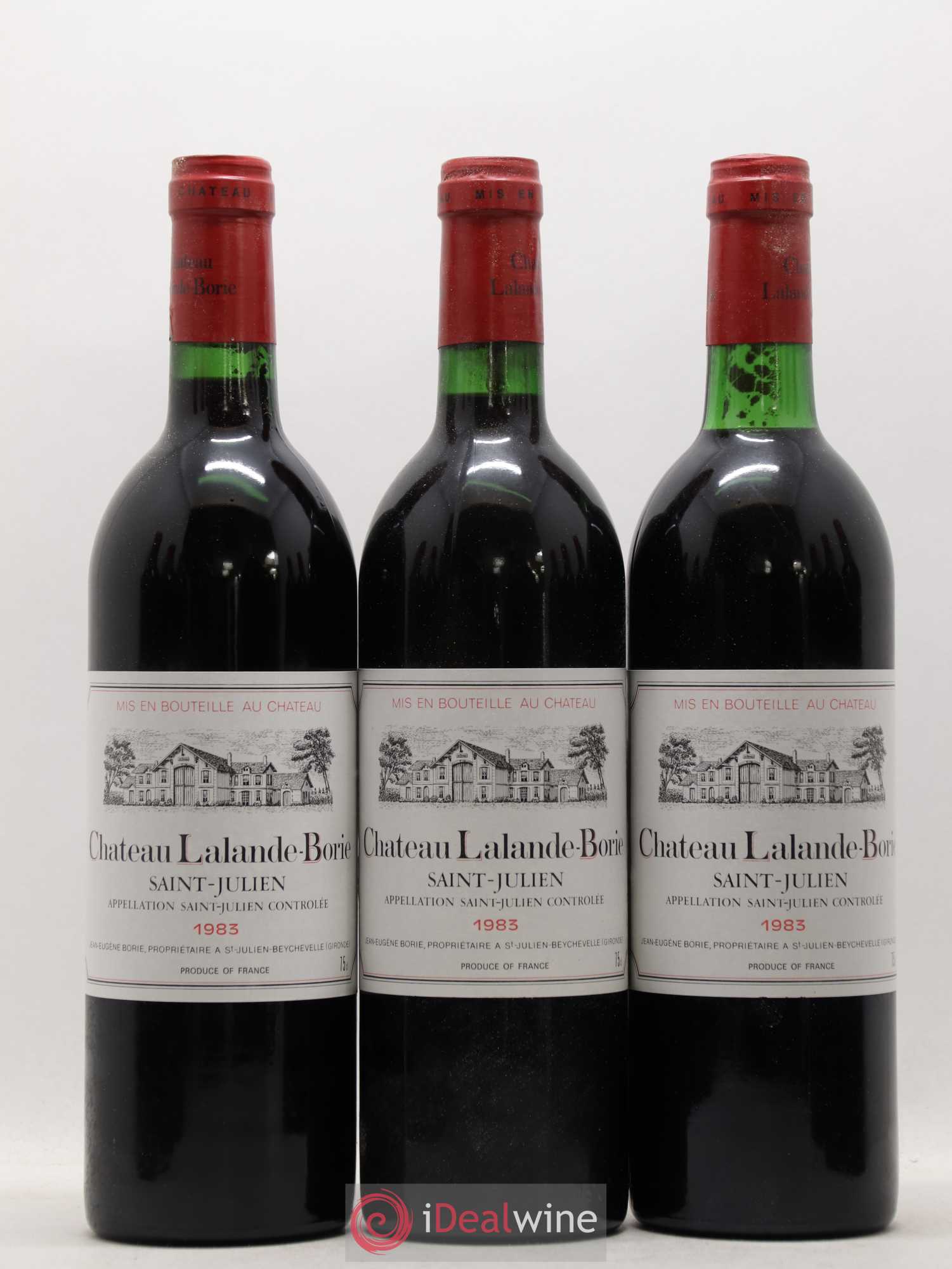 Château Lalande Borie 1983 - Lot de 12 bouteilles - 2
