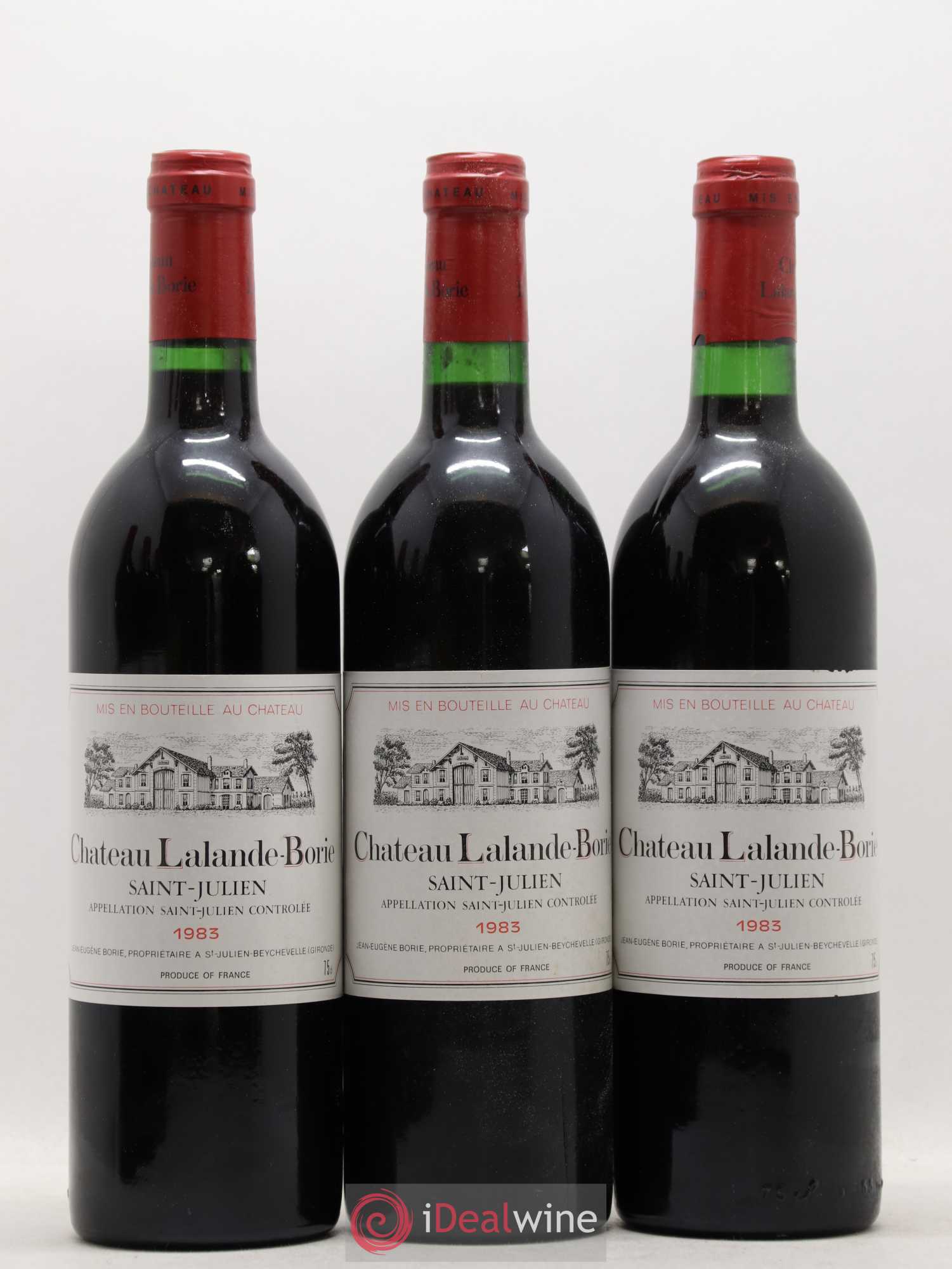 Château Lalande Borie 1983 - Lot de 12 bouteilles - 3