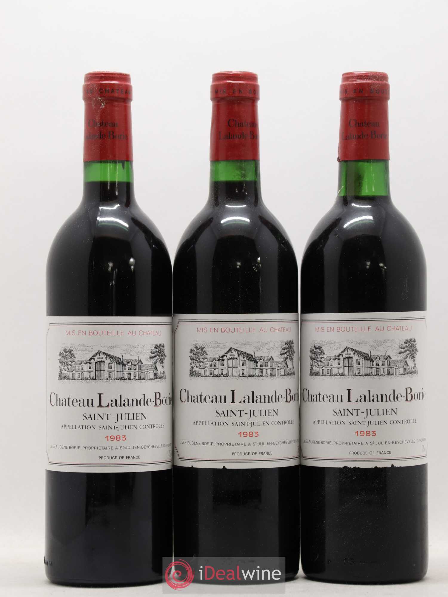 Château Lalande Borie 1983 - Lot de 12 bouteilles - 4