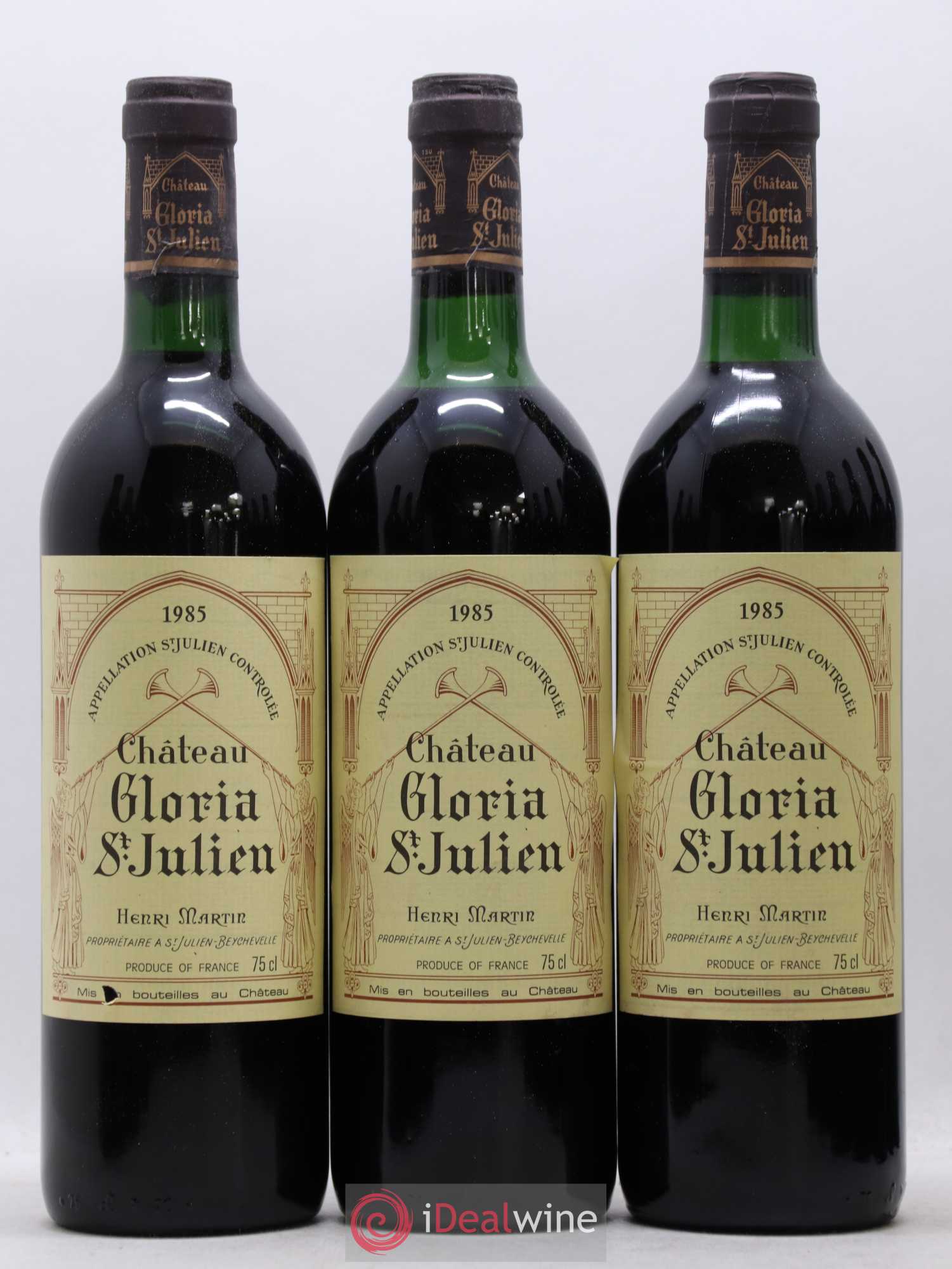 Château Gloria 1985 - Lot de 12 bouteilles - 1