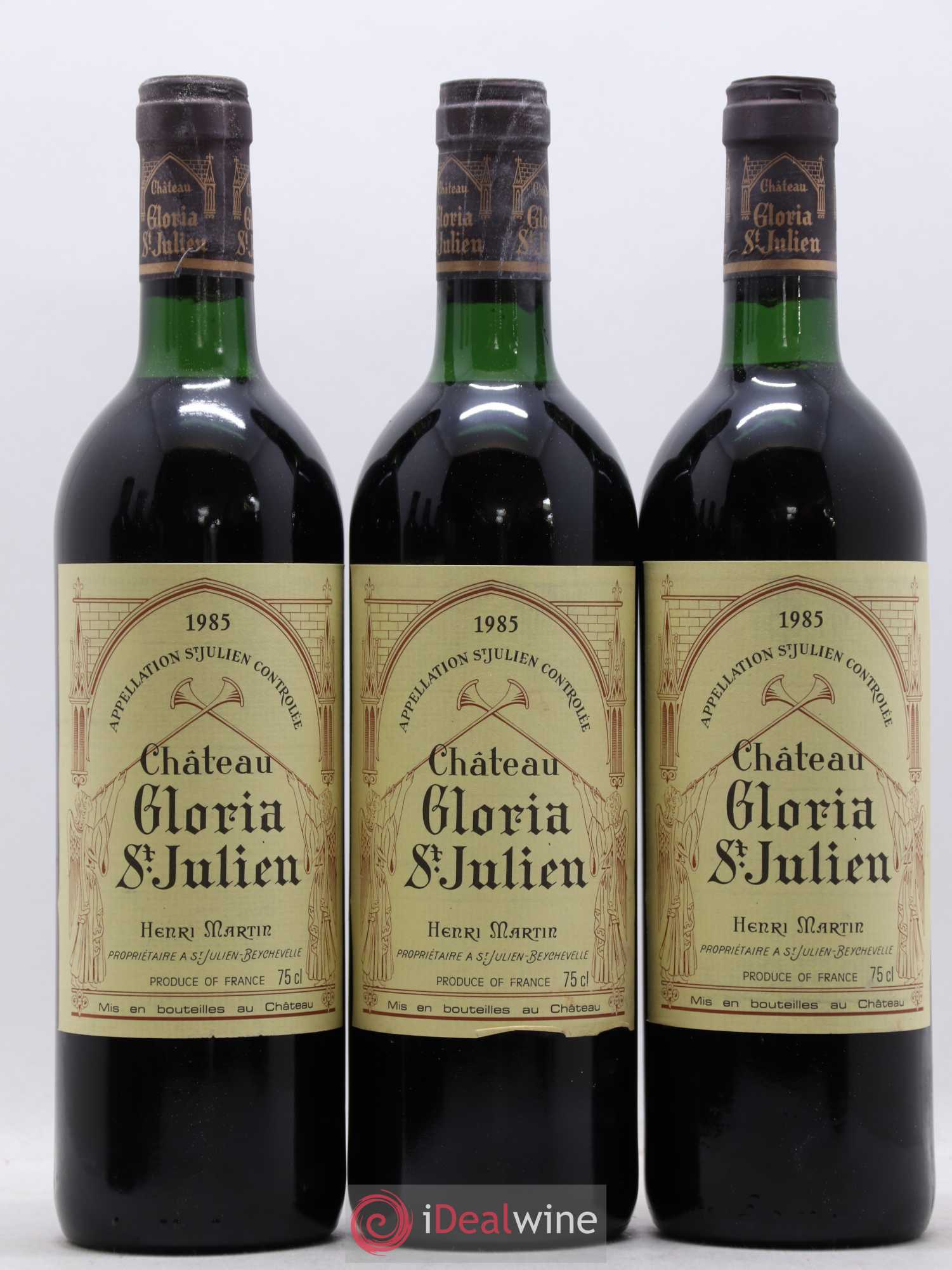 Château Gloria 1985 - Lot de 12 bouteilles - 3