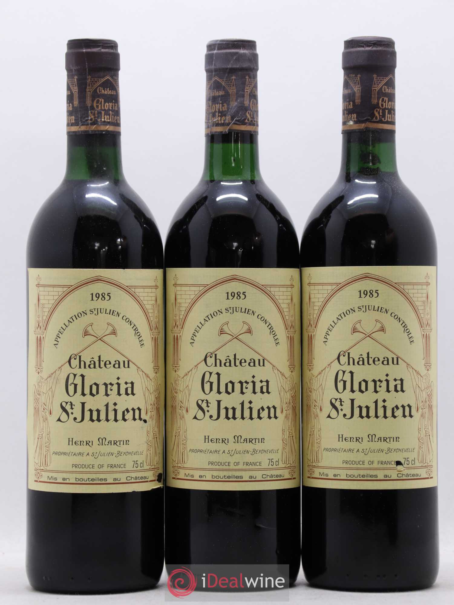 Château Gloria 1985 - Lot de 12 bouteilles - 4