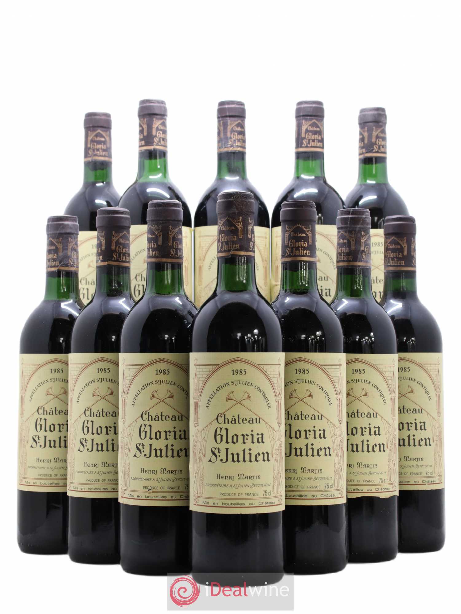 Château Gloria 1985 - Lot de 12 bouteilles - 0