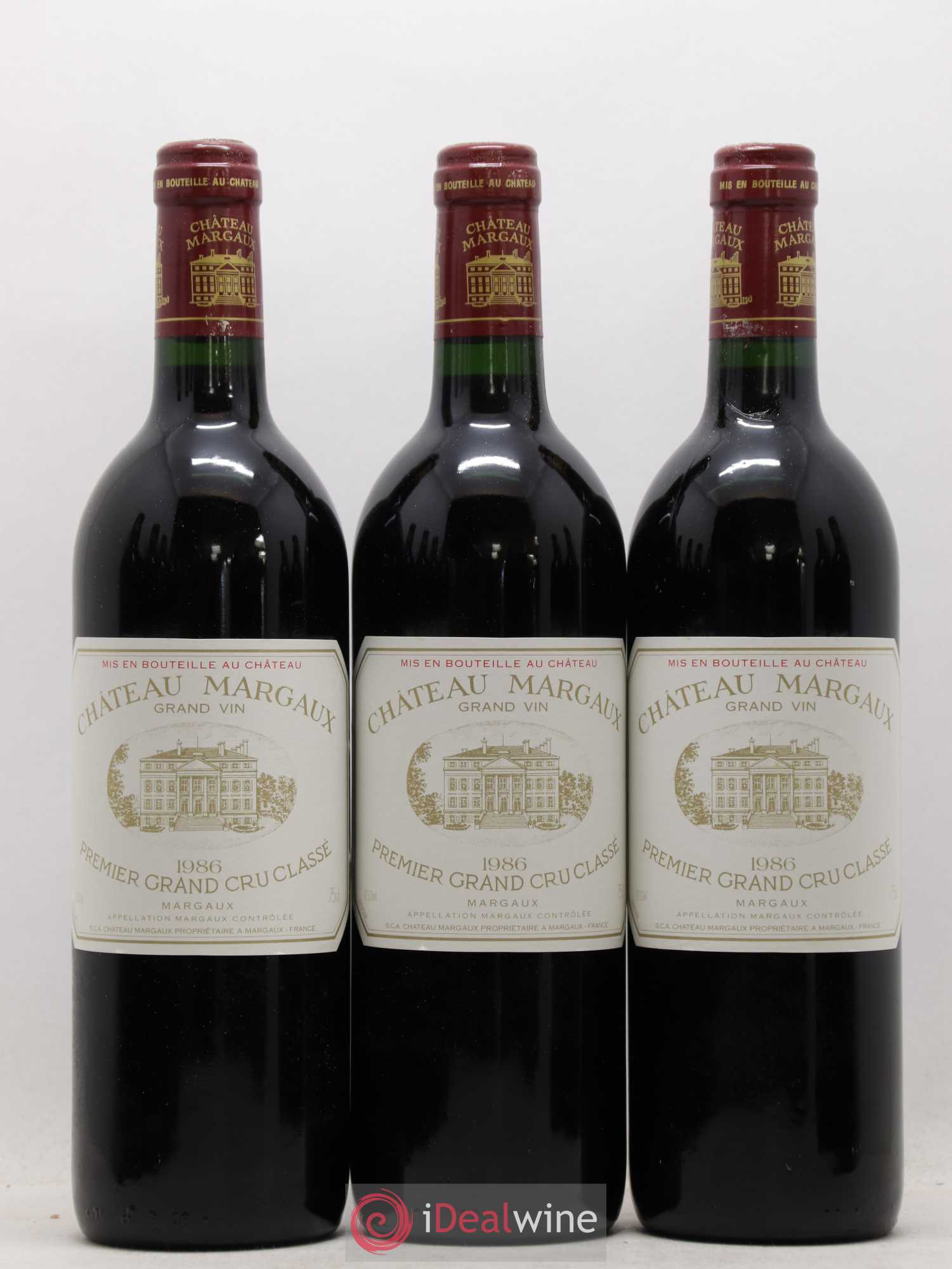 Château Margaux 1er Grand Cru Classé 1986 - Lot de 12 bouteilles - 2