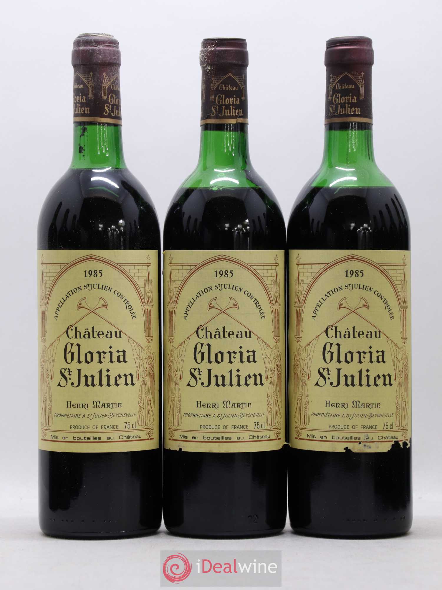 Château Gloria 1985 - Lot de 12 bouteilles - 1