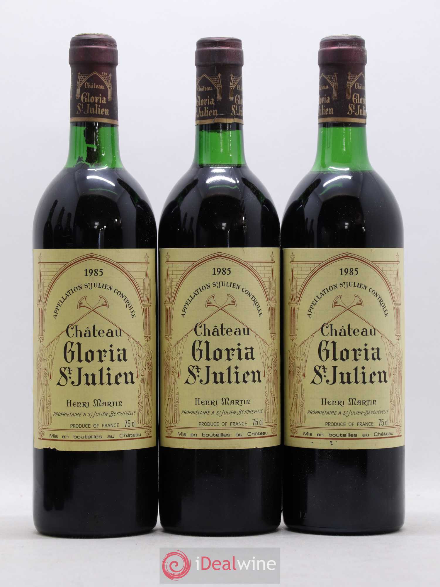 Château Gloria 1985 - Lot de 12 bouteilles - 3