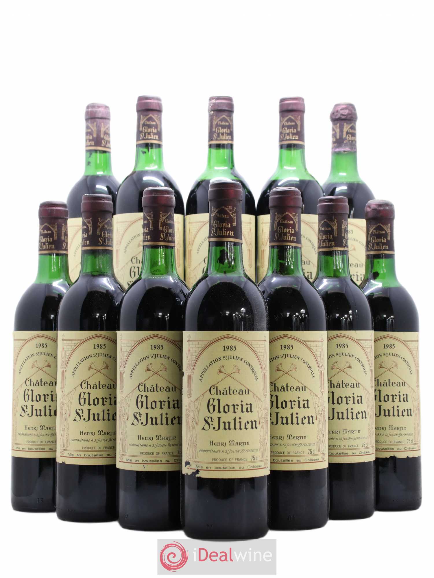 Château Gloria 1985 - Lot de 12 bouteilles - 0