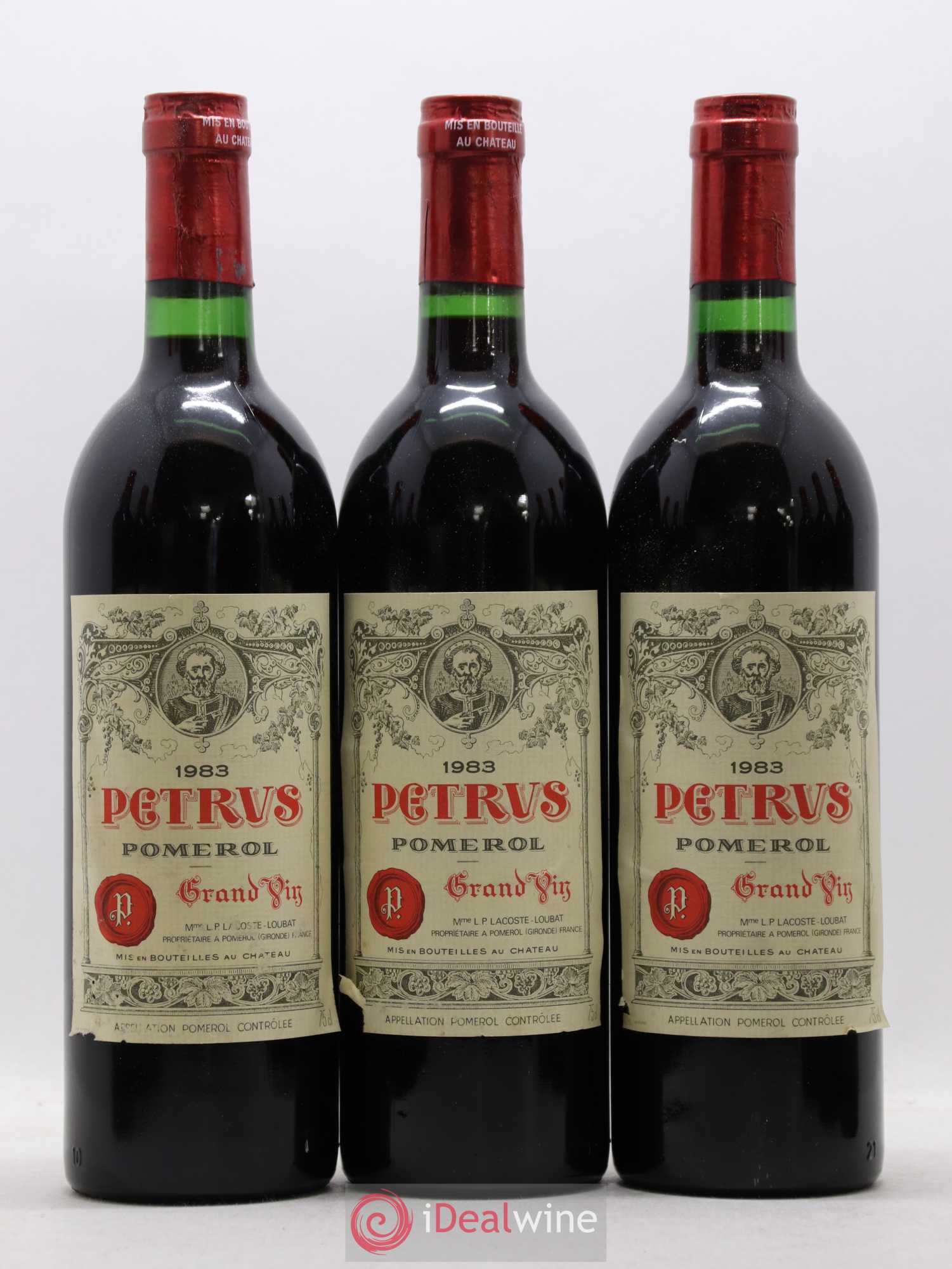 Petrus 1983 - Lot de 12 bouteilles - 2
