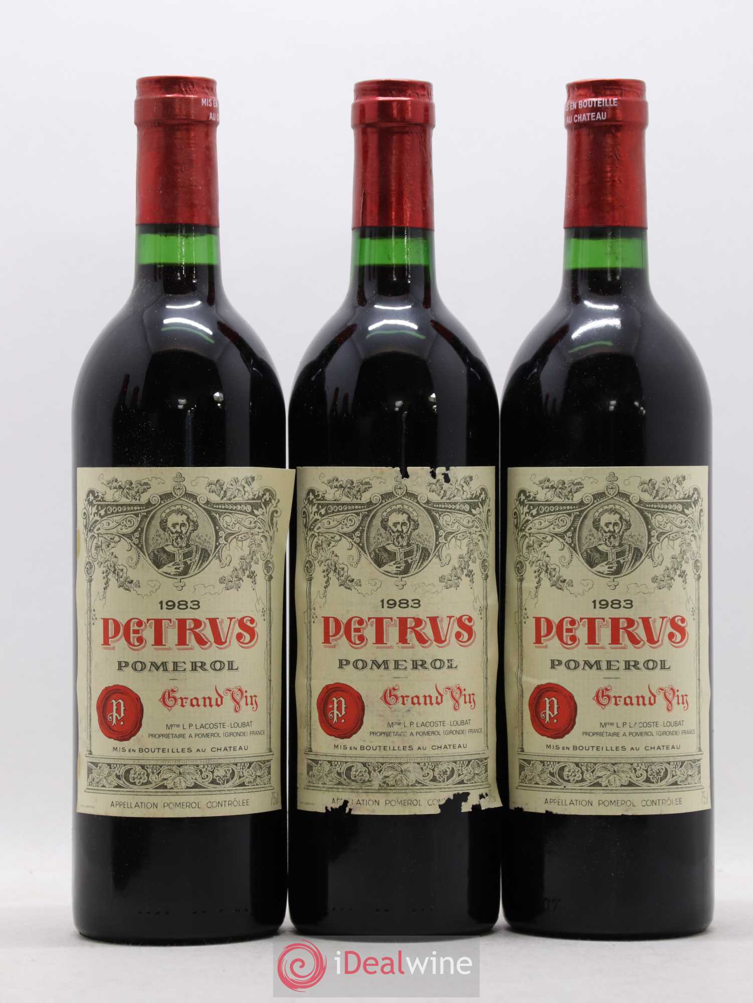 Petrus 1983 - Lot de 12 bouteilles - 3