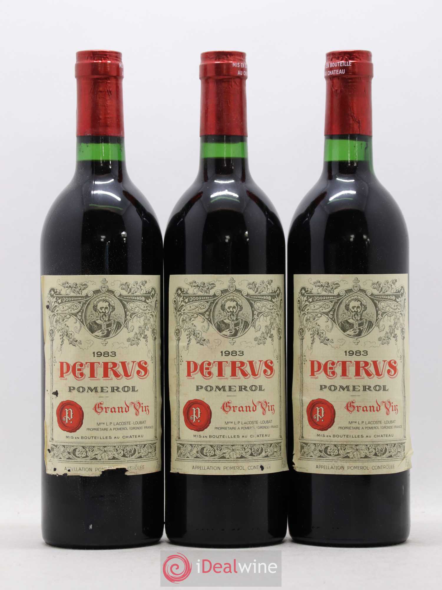 Petrus 1983 - Lot de 12 bouteilles - 4