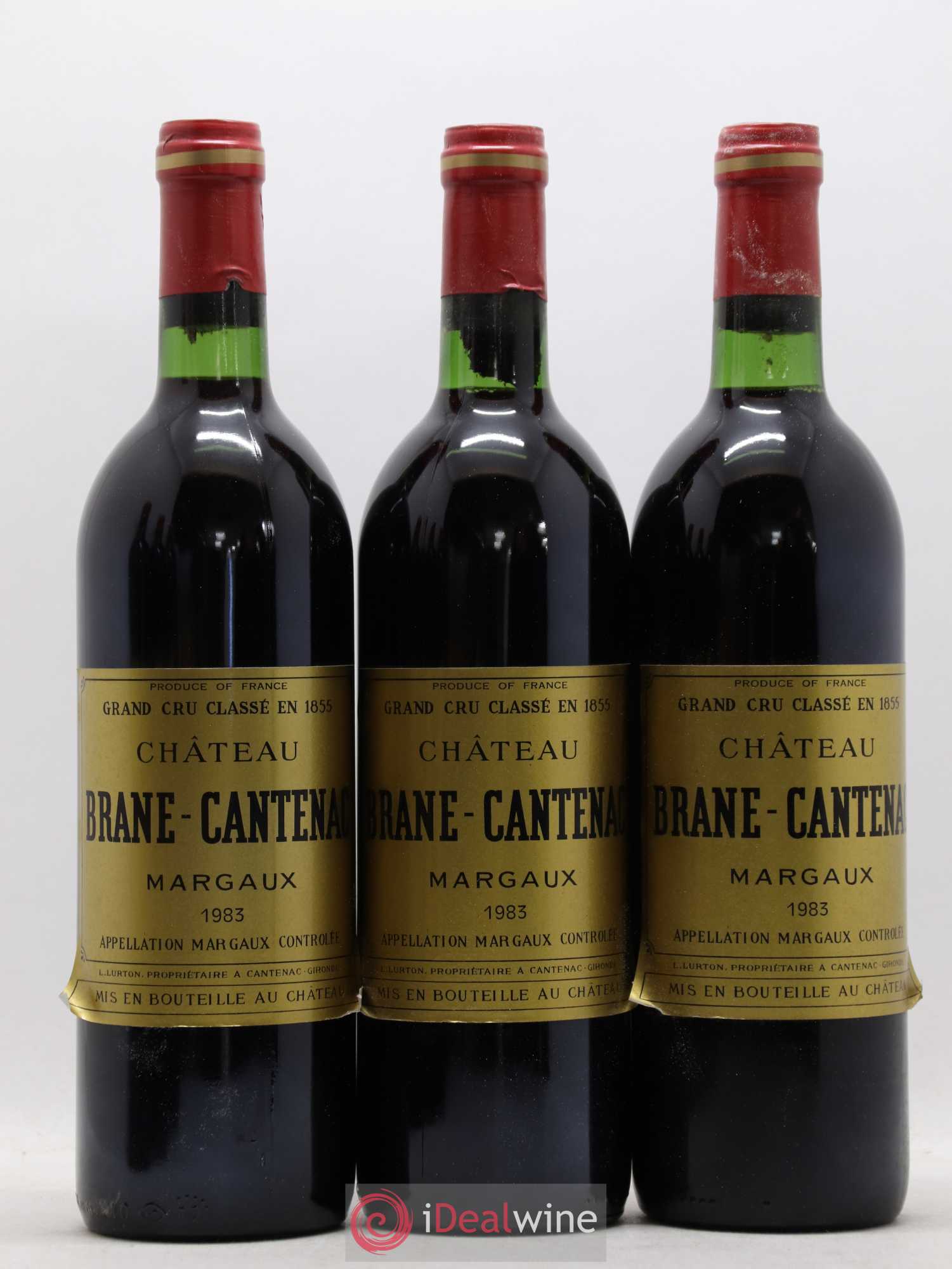 Château Brane Cantenac 2ème Grand Cru Classé 1983 - Lot de 12 bouteilles - 3