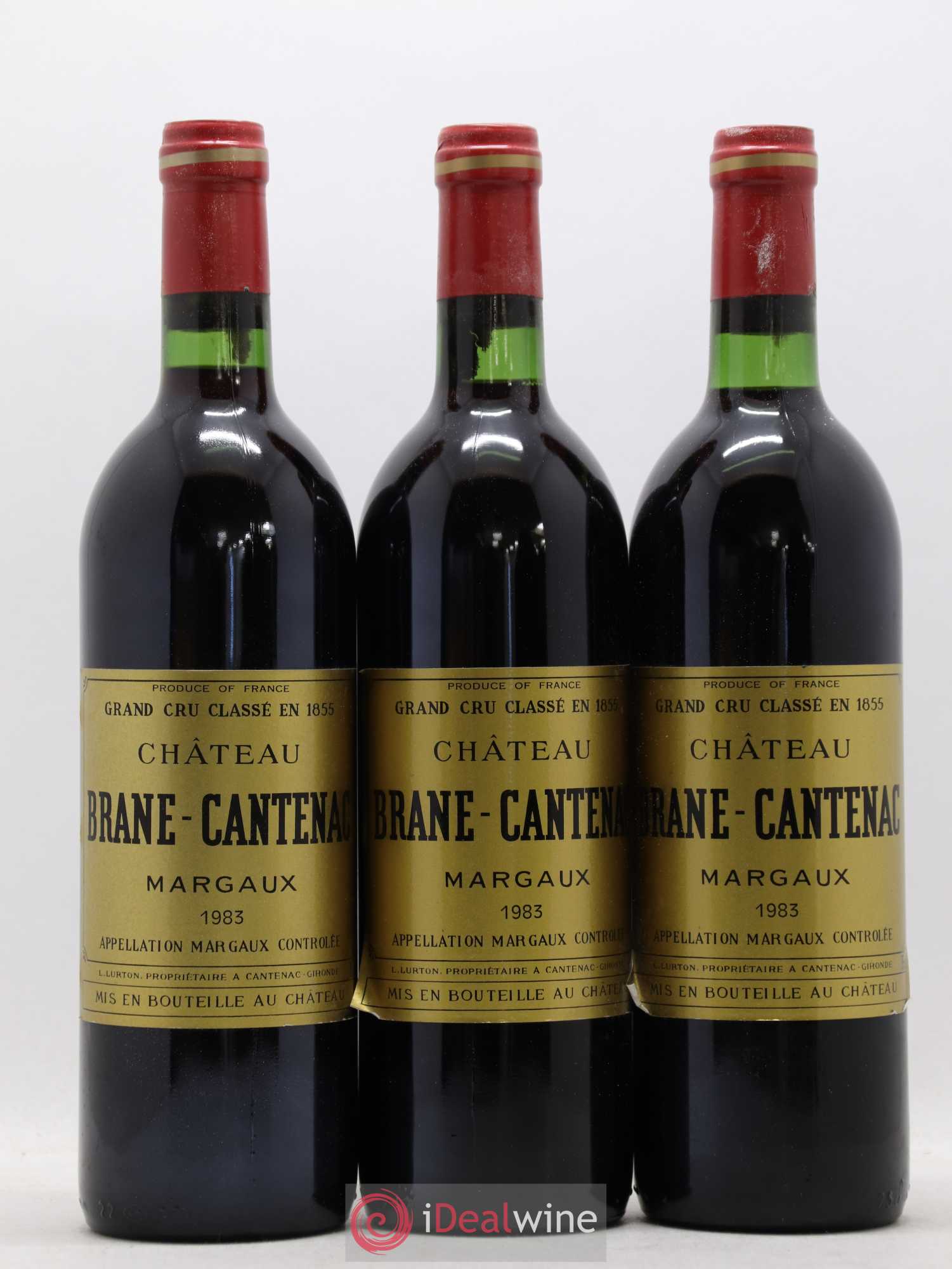 Château Brane Cantenac 2ème Grand Cru Classé 1983 - Lot de 12 bouteilles - 4