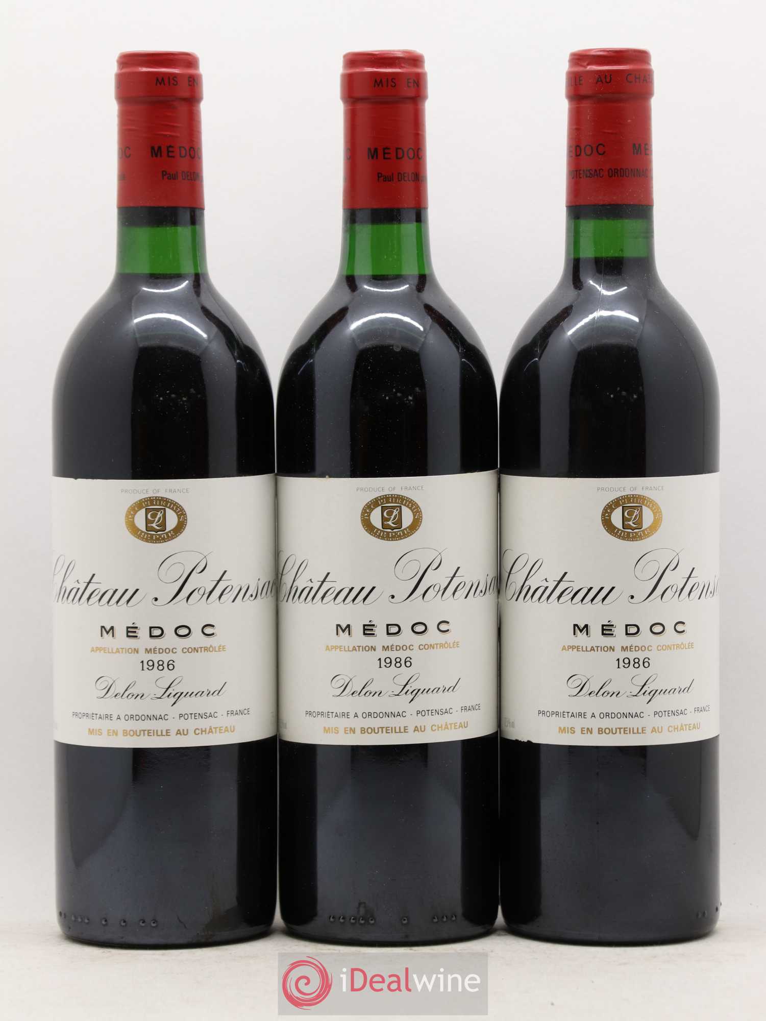Château Potensac 1986 - Lot de 12 bouteilles - 3
