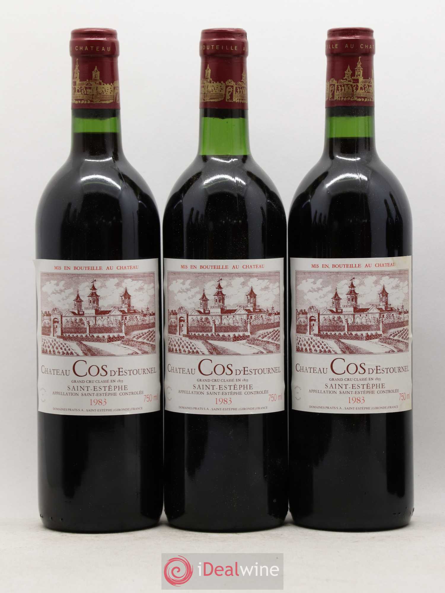Cos d'Estournel 2ème Grand Cru Classé 1983 - Lot de 12 bouteilles - 2