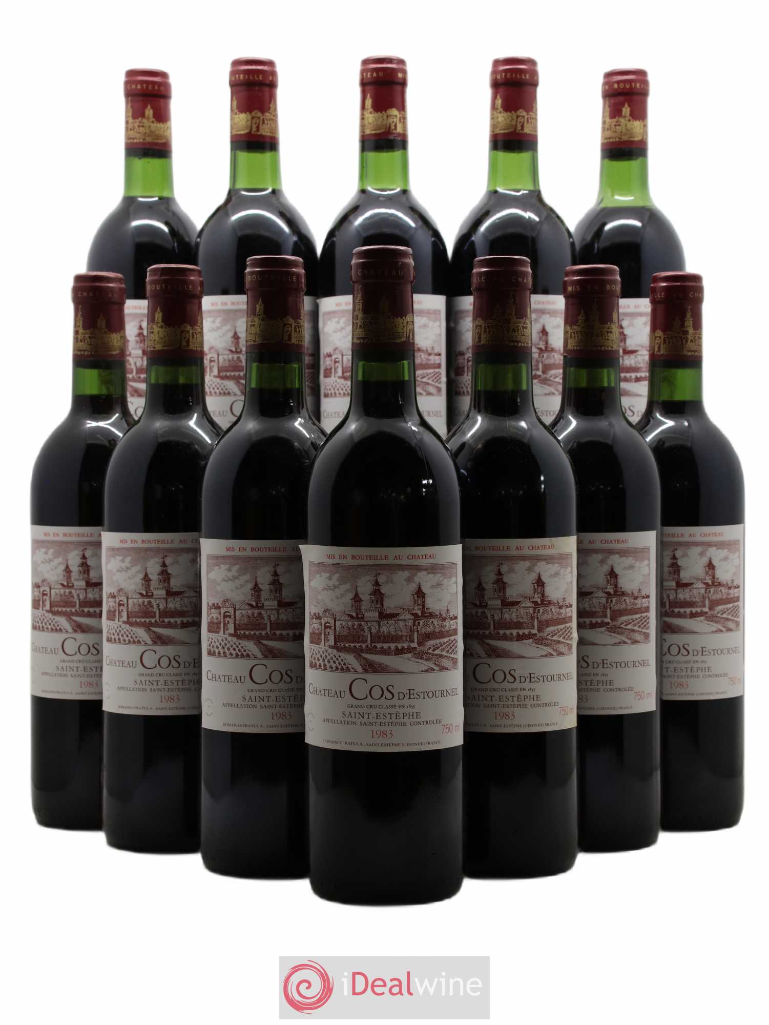 Cos d'Estournel 2ème Grand Cru Classé 1983 - Lot de 12 bouteilles - 0