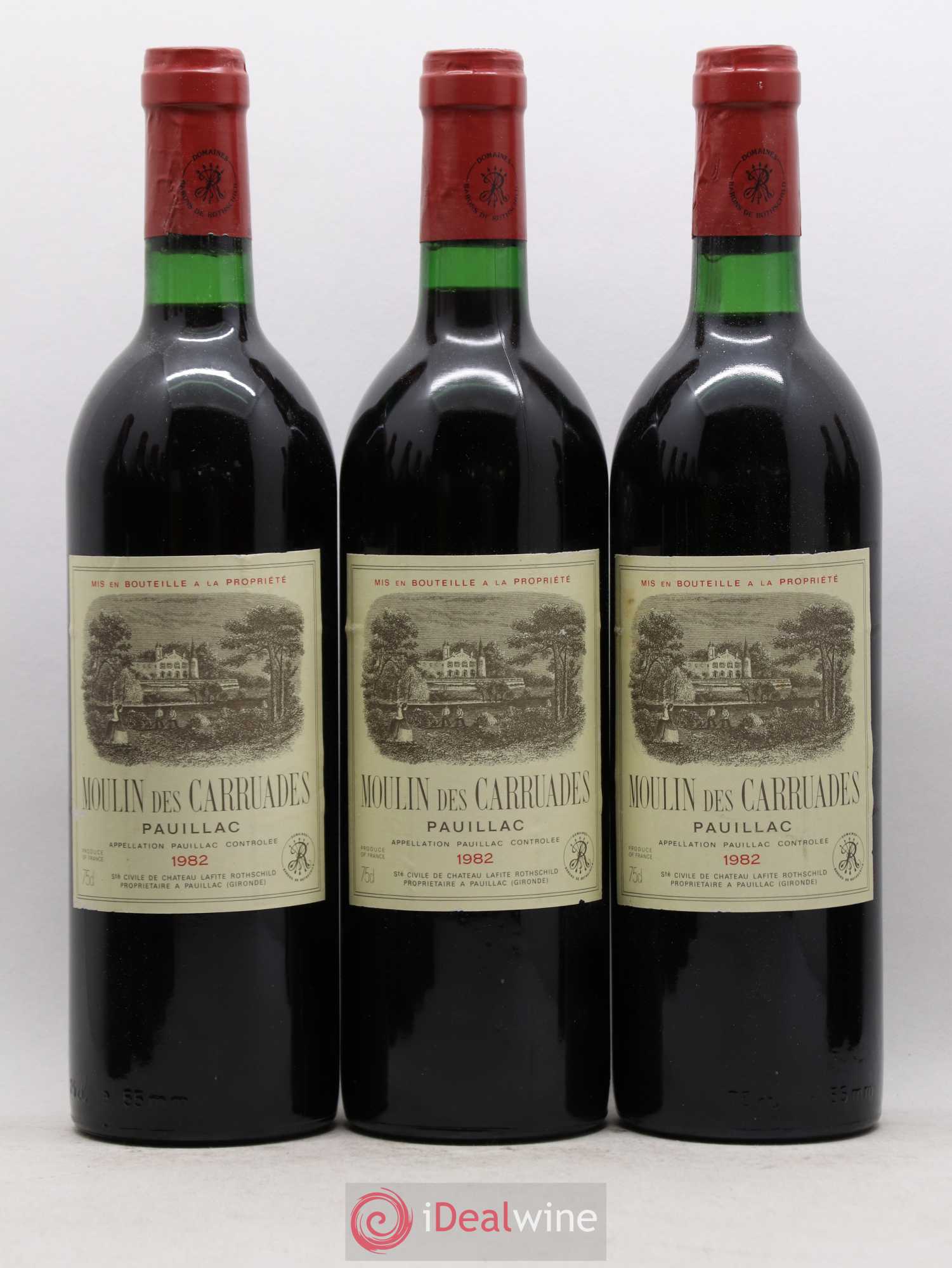 Moulin des Carruades Second Vin 1982 - Lot de 12 bouteilles - 2